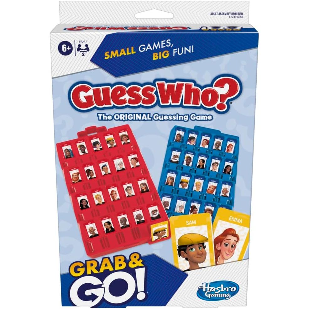 Grab 'N GO Travel Game Guess WHO?