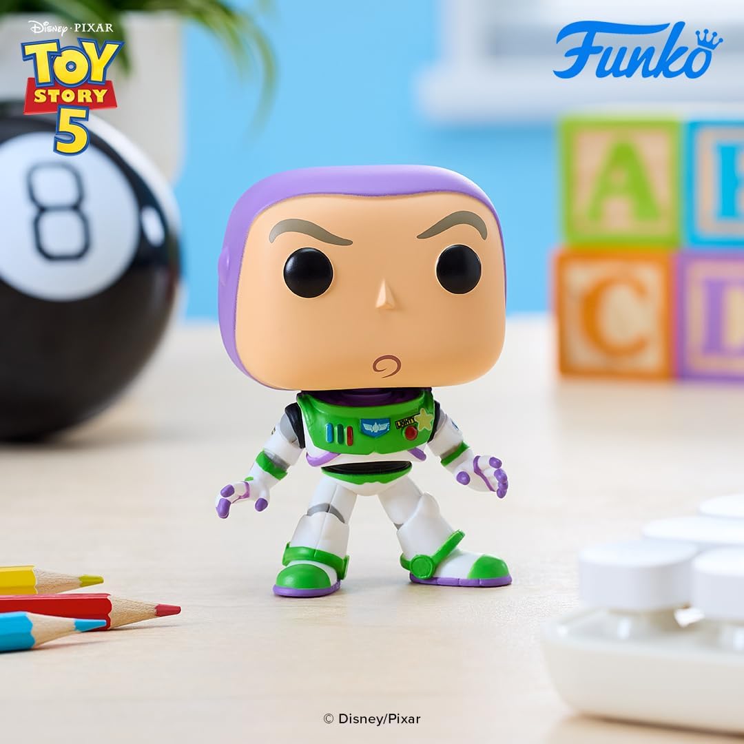 Funko Pop! Disney: Toy Story 5 - Buzz Lightyear - Collectable Vinyl Figure - Gift Idea - Official Merchandise - Toys for Kids & Adults - Disney Fans - Model Figure for Collectors and Display