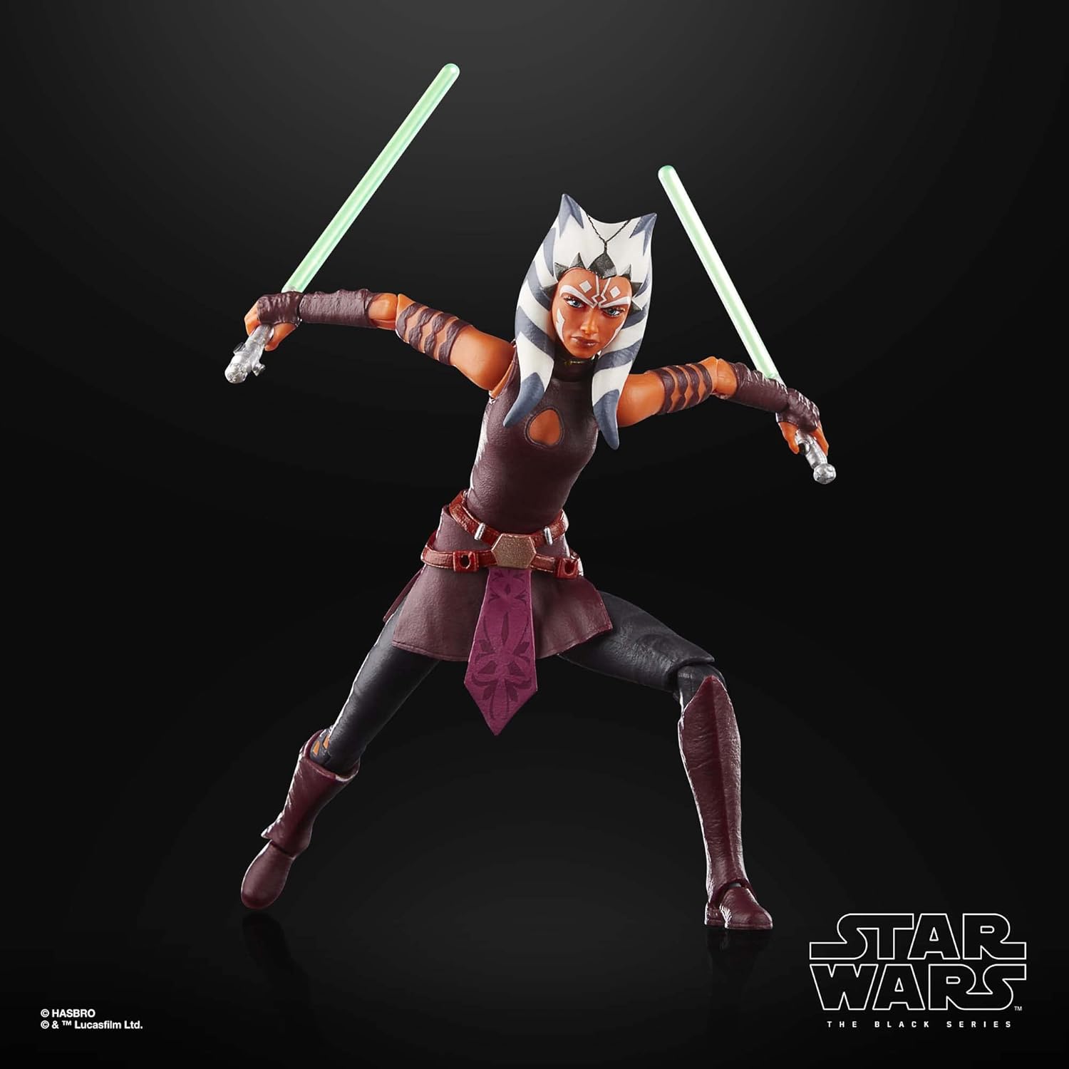 STAR WARS The Black Series Ahsoka Tano (Padawan), The Clone Wars 6-Inch Action Figures, Ages 4 and Up