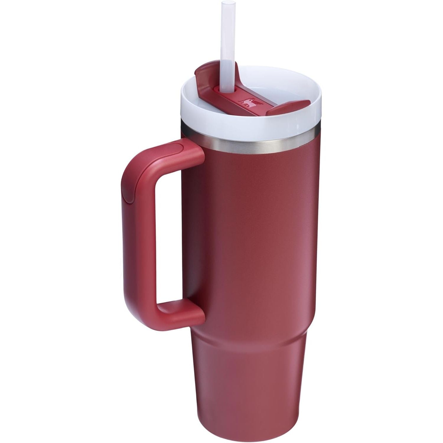 STANLEY Quencher H2.0 Tumbler with Handle and Straw 30 oz | Flowstate 3-Position Lid | Cup Holder Compatible for Travel | Insulated Stainless Steel Cup | BPA-Free | Cranberry