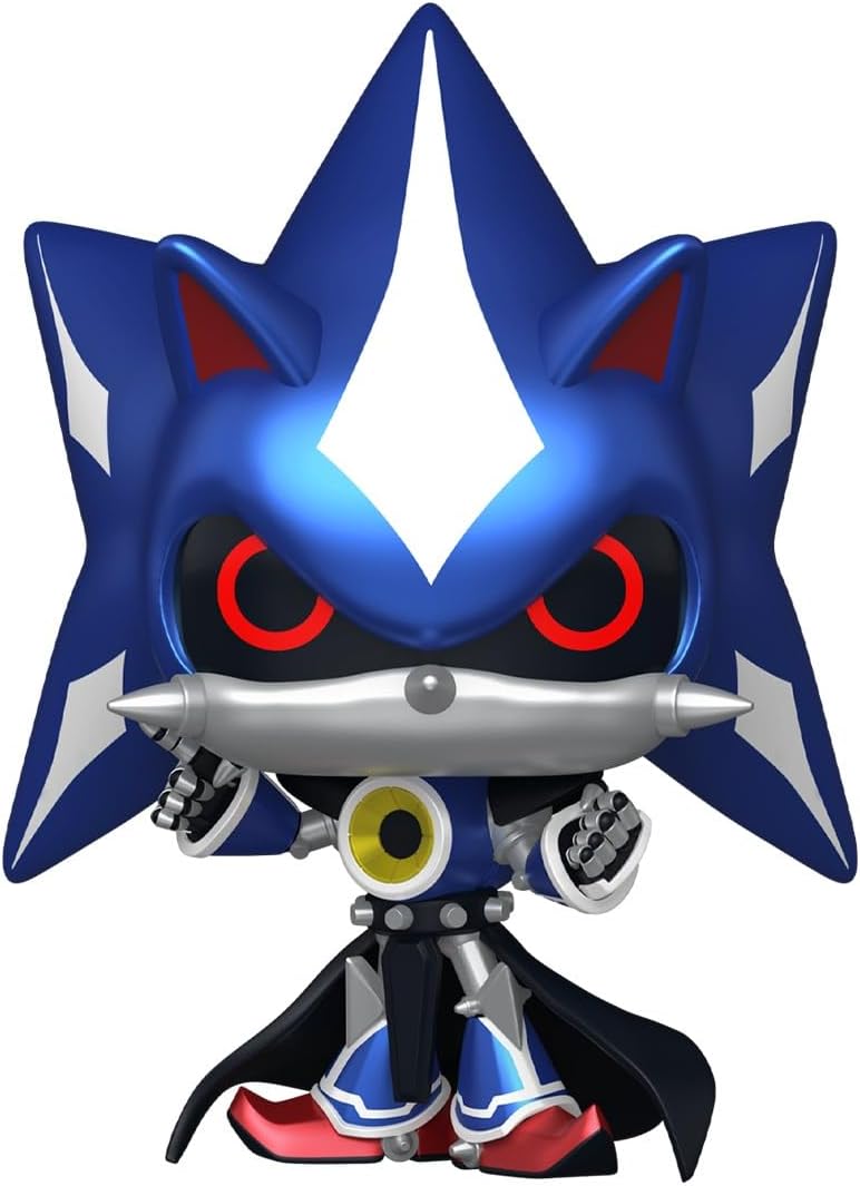 Funko Pop! Games: Sonic The Hedgehog - Neo Metal Sonic - Collectable Vinyl Figure - Gift Idea - Official Merchandise - Toys for Kids & Adults - Video Games Fans