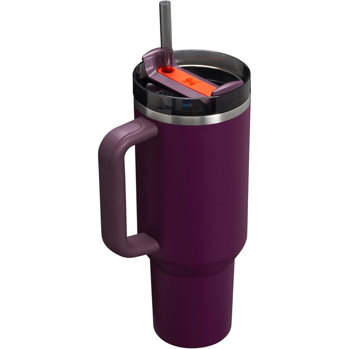 STANLEY Quencher H2.0 Tumbler with Handle and Straw 40 oz | Flowstate 3-Position Lid | Cup Holder Compatible for Travel | Insulated Stainless Steel Cup | BPA-Free | Plum