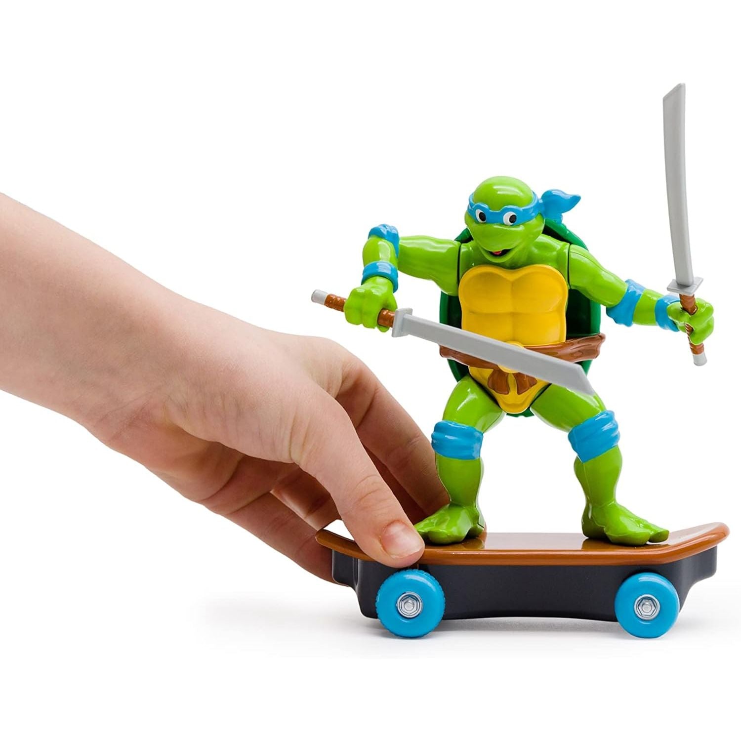 Teenage Mutant Ninja Turtles 5" Sewer Shredders Leonardo Classic Edition Ages 3+ - Battle & Shred with Signature Katanas!