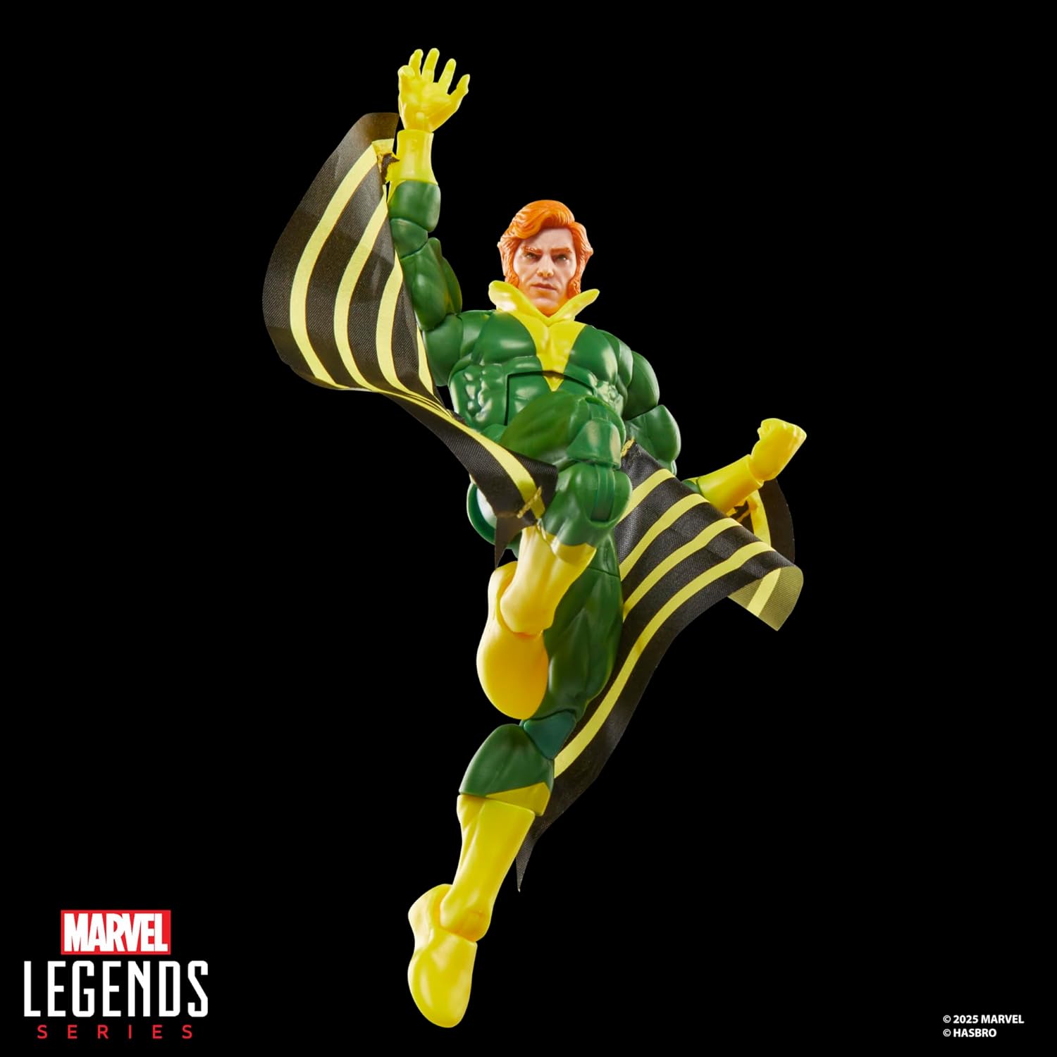 Marvel Legends Series Banshee, Giant-Size X-Men #1 (1975) Comics-Inspired Collectible 6-Inch Scale Action Figure with Character-Sized Comic Accessory