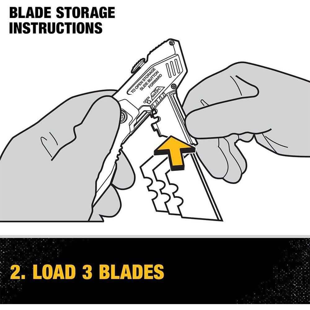 DeWalt DEWALT Folding Retractable Auto-Load Knife