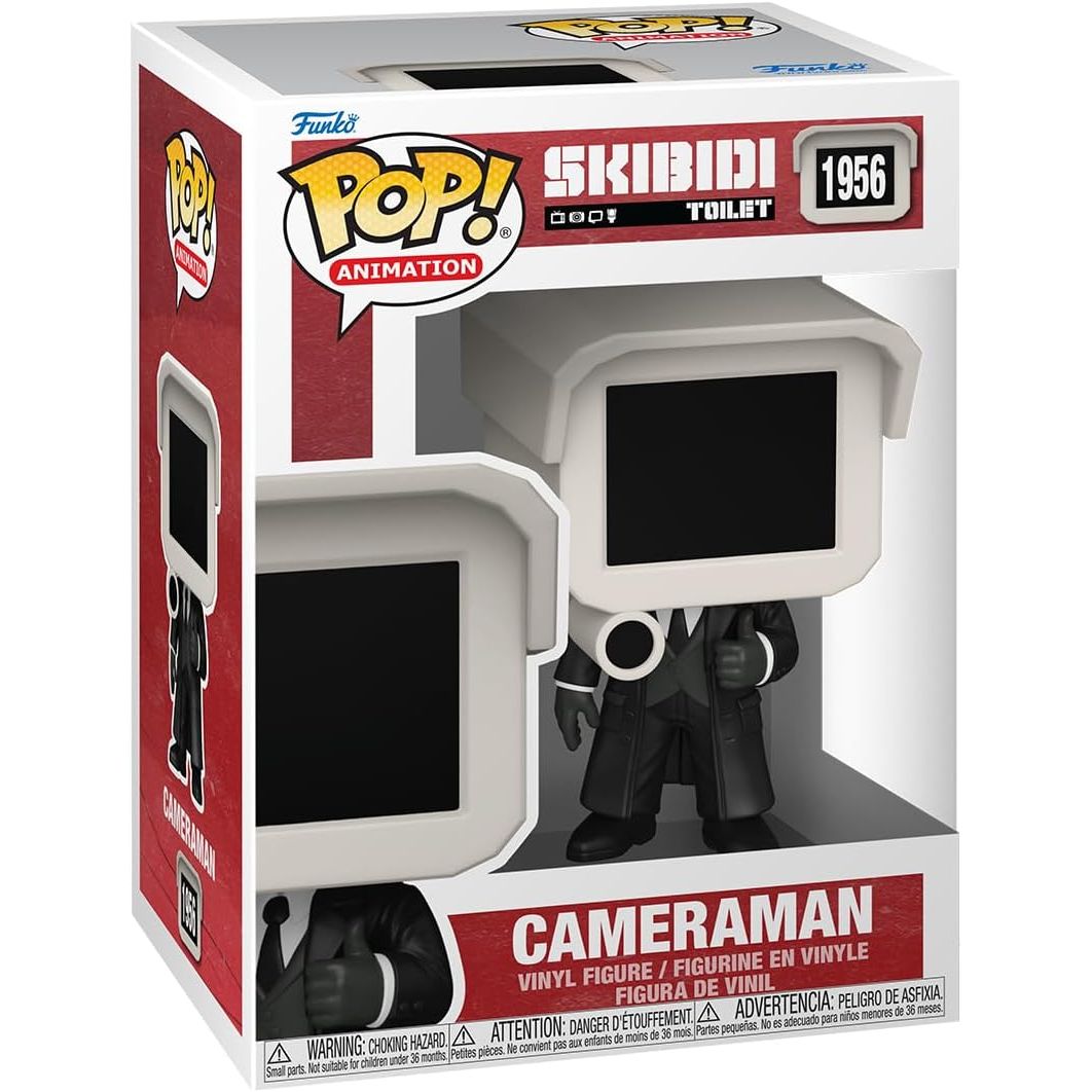 Funko Pop! Vinyl: Skibidi Toilet - Cameraman - Collectable Vinyl Figure - Gift Idea - Official Merchandise - Toys for Kids & Adults - Model Figure for Collectors and Display