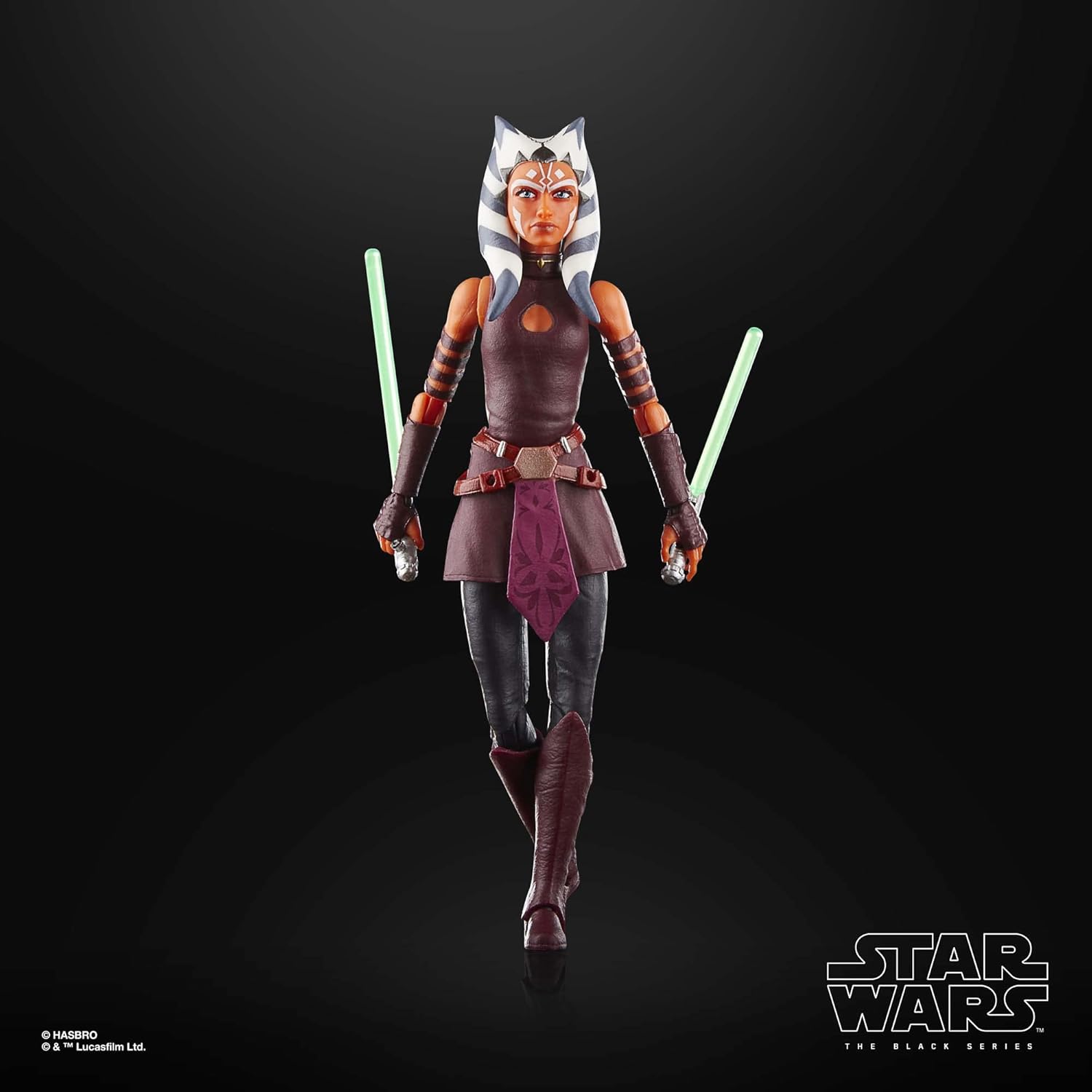 STAR WARS The Black Series Ahsoka Tano (Padawan), The Clone Wars 6-Inch Action Figures, Ages 4 and Up