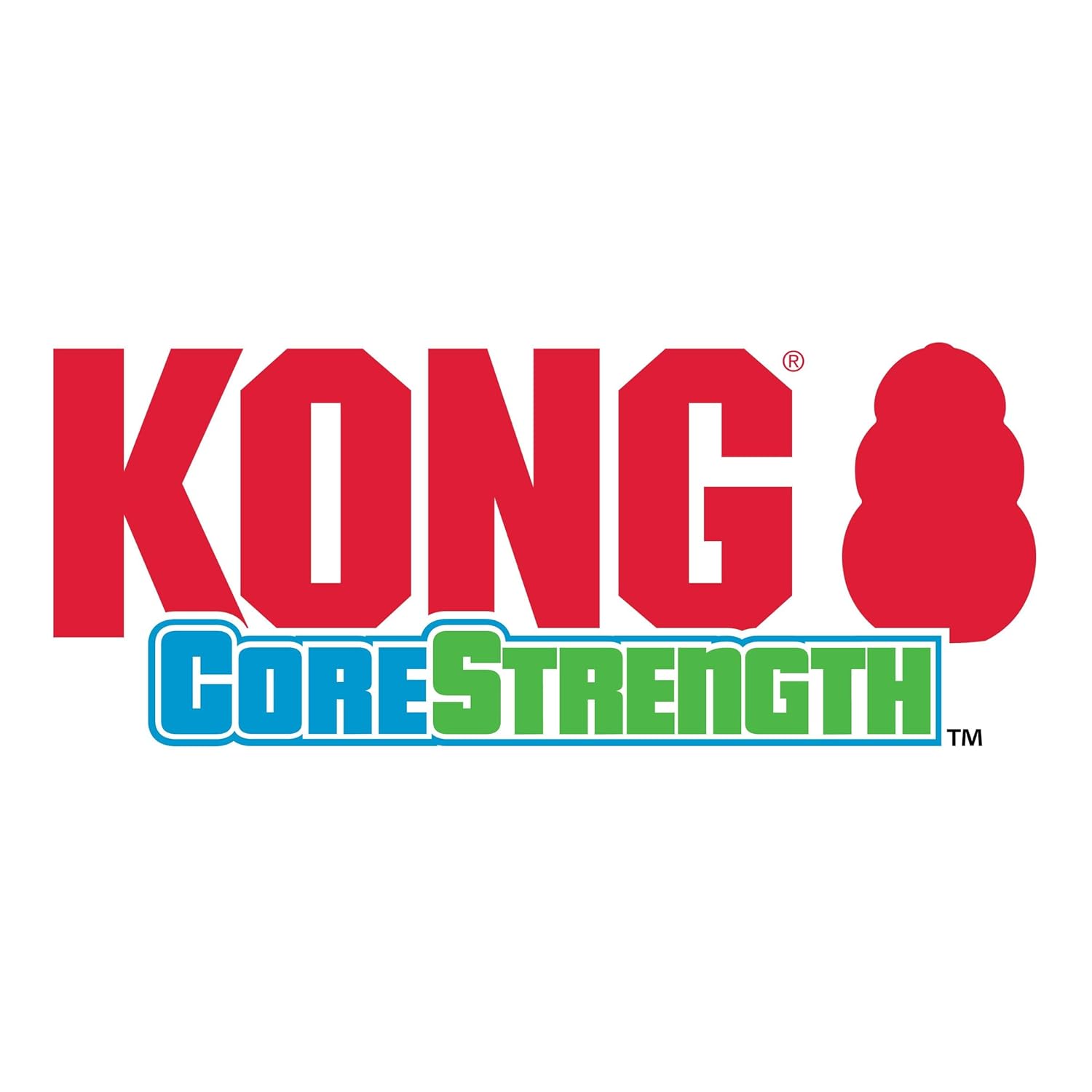 KONG - CoreStrength Ball - Long Lasting Dog Dental and Chew Toy - for Large Dogs