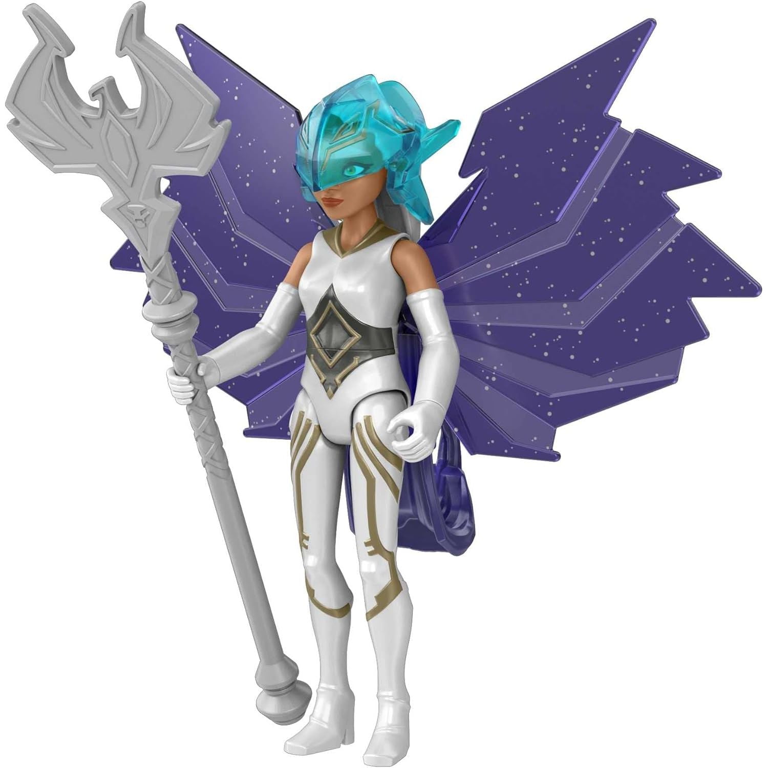 Masters of the Universe He-Man and The Toy, Sorceress Action Figure, Power Attack Move and Accessory, Motu Heroine Castle Greyskull​​​​