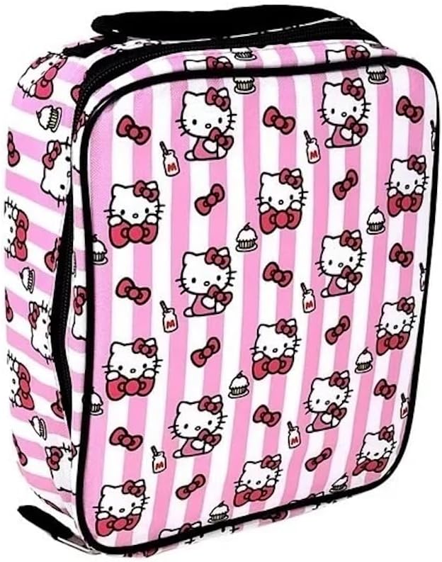 U.P.D., Inc. Hello Kitty Milk Bows and Cupcakes Lunch Bag