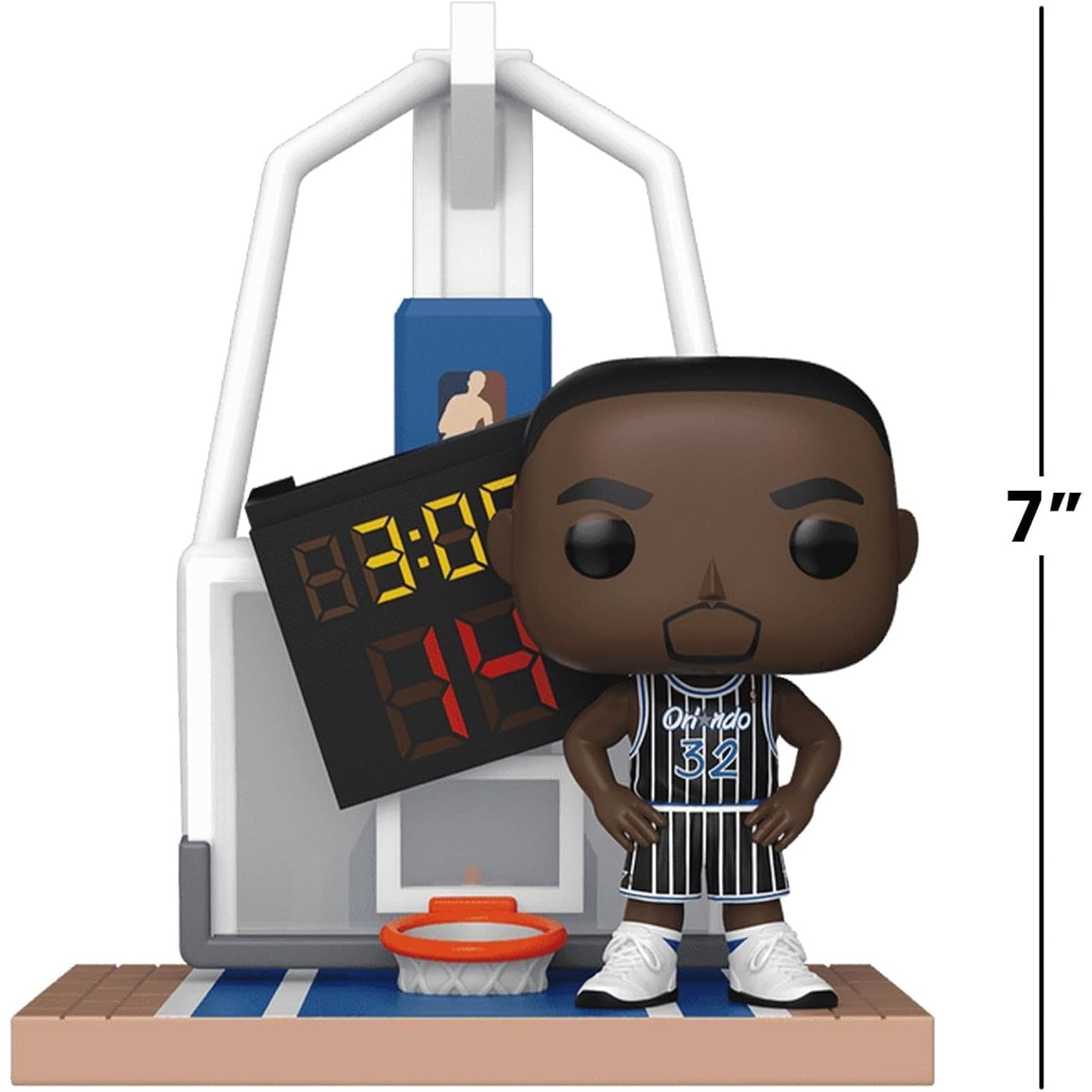 Funko Pop! Deluxe: Magic - Shaquille O'Neal - Shaq with Backboard - Shaquille O'Neal - Collectable Vinyl Figure - Gift Idea - Official Merchandise - Toys for Kids & Adults - Sports Fans