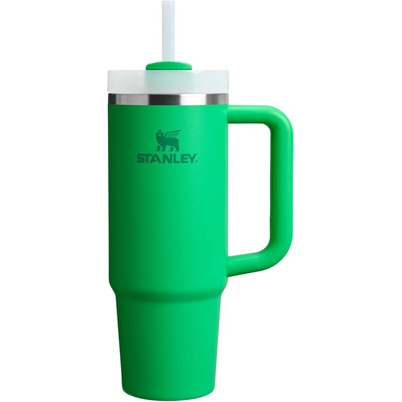 STANLEY Quencher H2.0 Tumbler with Handle and Straw 30 oz | Flowstate 3-Position Lid | Cup Holder Compatible for Travel | Insulated Stainless Steel Cup | BPA-Free | Meadow