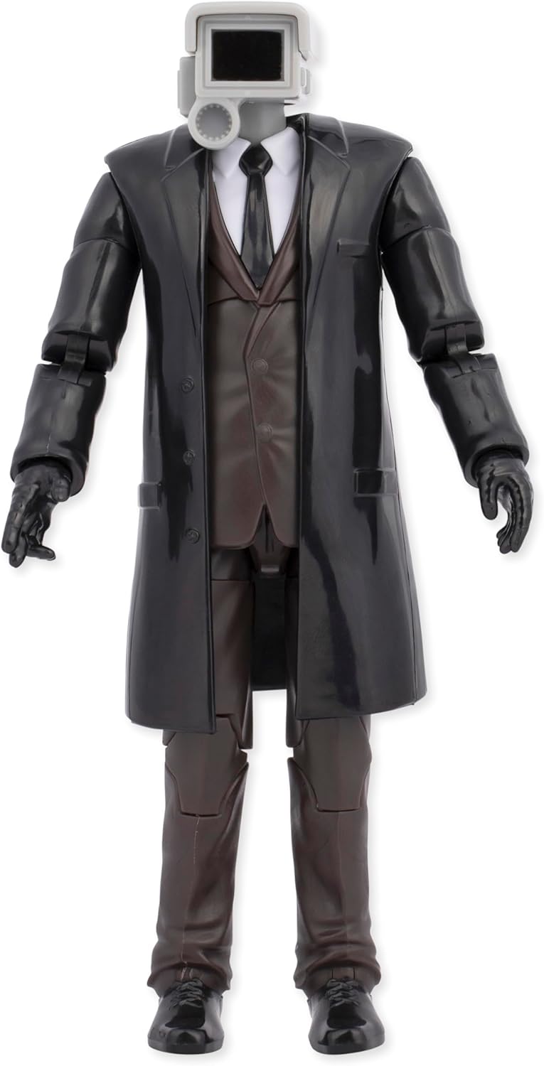 SKIBIDI Toilet Deluxe 6 inch Figure, Cameraman Collectible Figure, Officially Licensed Toilet Merch