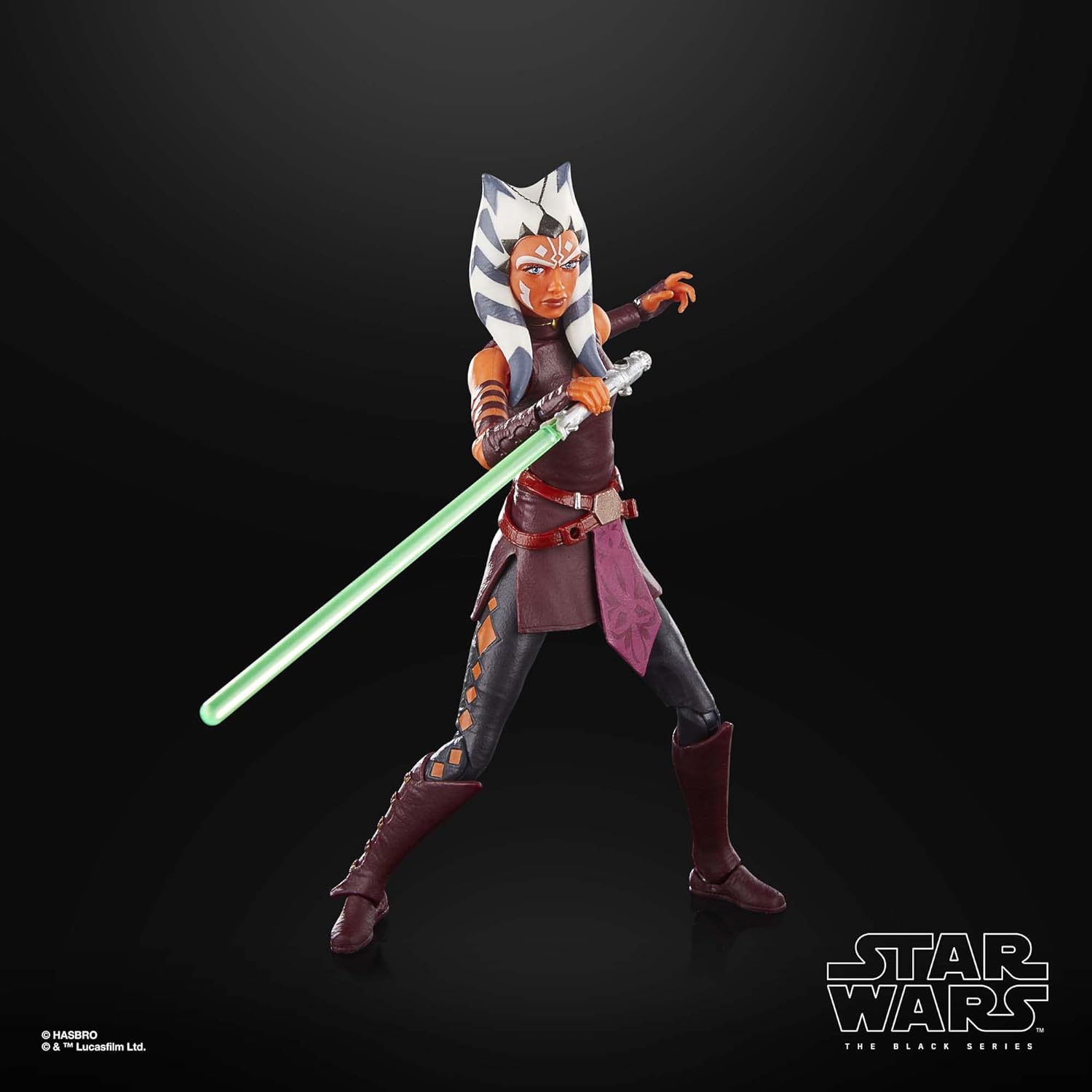 STAR WARS The Black Series Ahsoka Tano (Padawan), The Clone Wars 6-Inch Action Figures, Ages 4 and Up