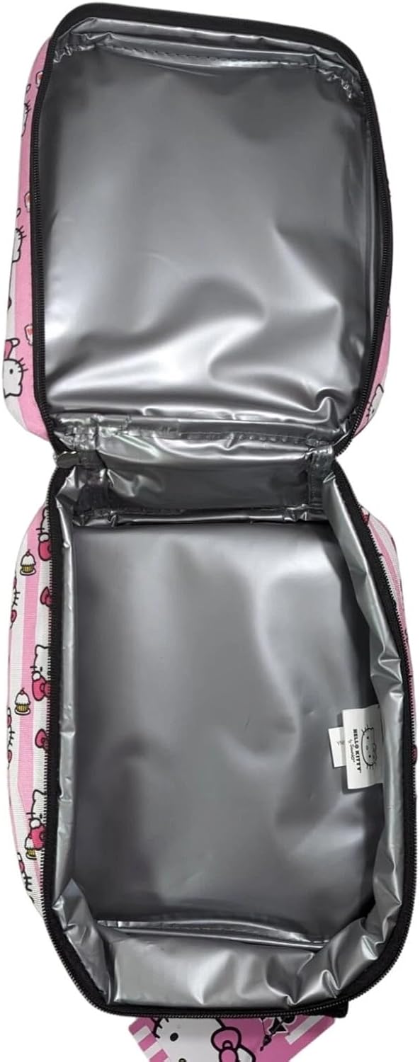 U.P.D., Inc. Hello Kitty Milk Bows and Cupcakes Lunch Bag