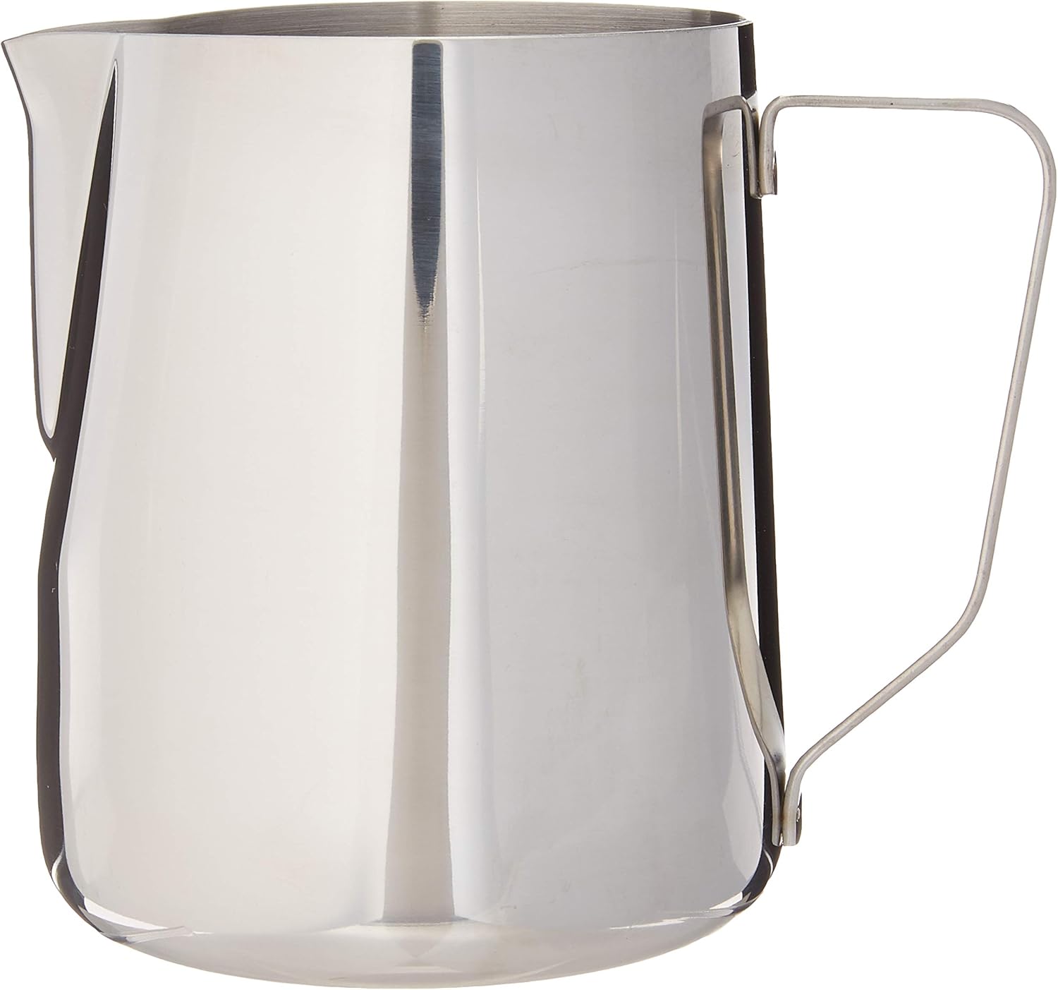 BrewGlobal Rhinoware Professional Milk Pitcher, Stainless Steel 32 oz (RHMJ32oz)