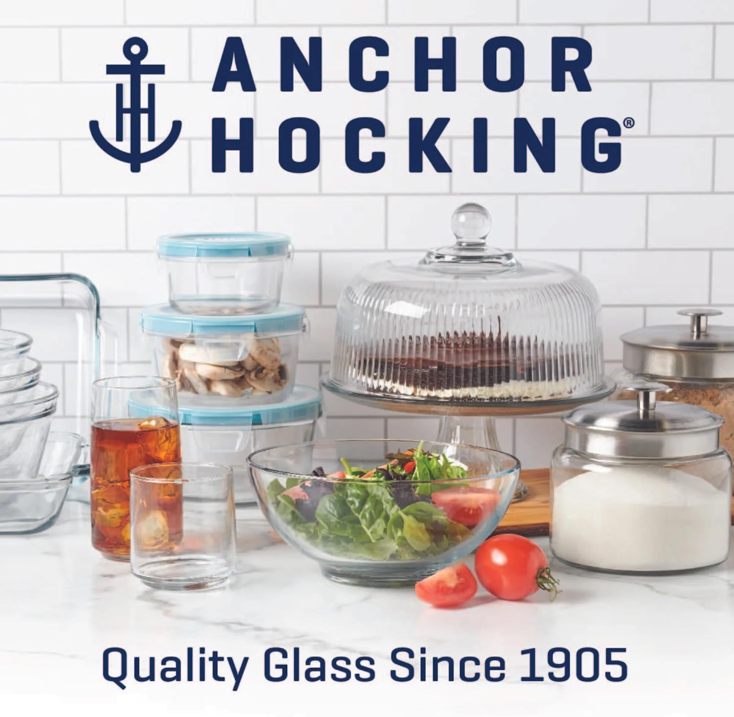 Anchor Hocking 1-Gallon Heritage Hill Jar