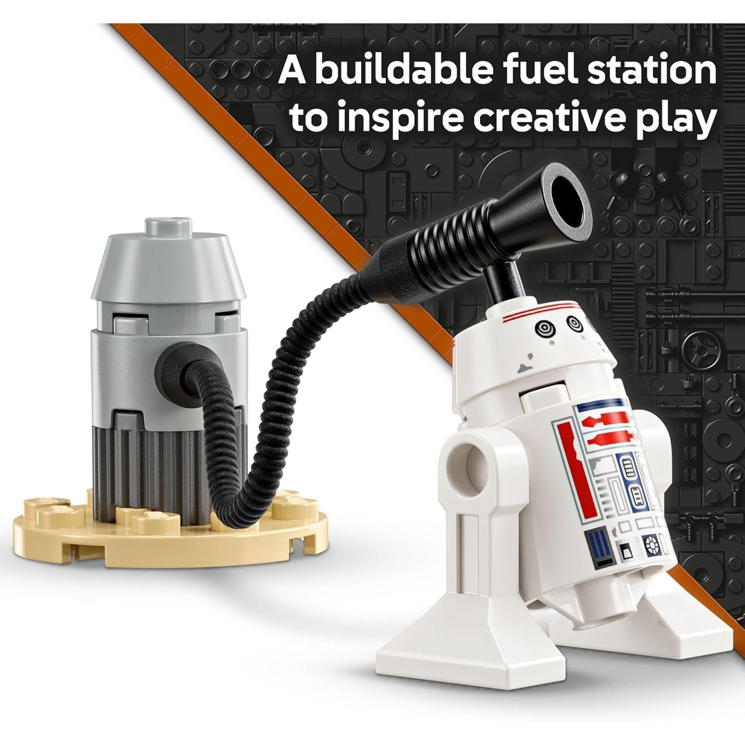 LEGO Star Wars: The Mandalorian Mando and Grogu's N-1 Starfighter Toddler Building Set - Star Wars Baby Yoda Toy for Kids, Boys & Girls, Ages 4+ - Educational Preschool Toy Gift for Birthdays - 75410