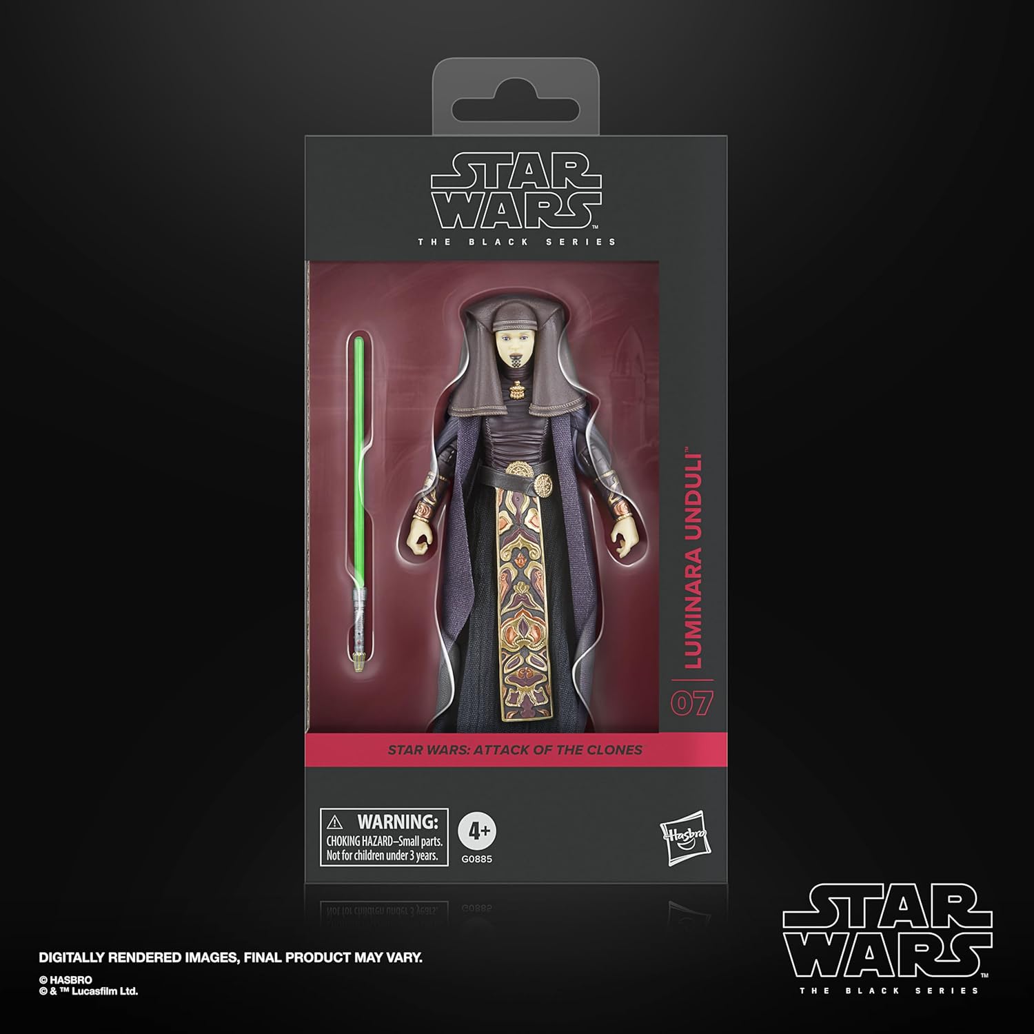 STAR WARS The Black Series Luminara Unduli, Attack of The Clones Premium Collectible 6 Inch Action Figure