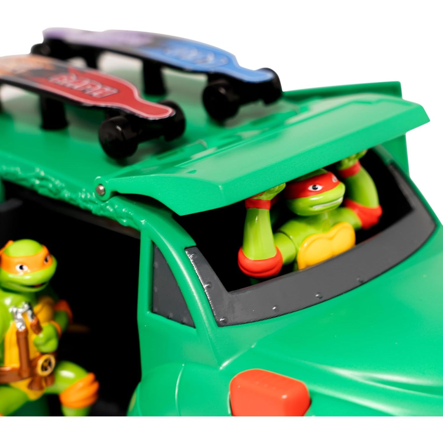 Teenage Mutant Ninja Turtles, Turtle Party Cruiser w/Lights and Sounds, Vintage Styling, Interactive Play, Ages 3+