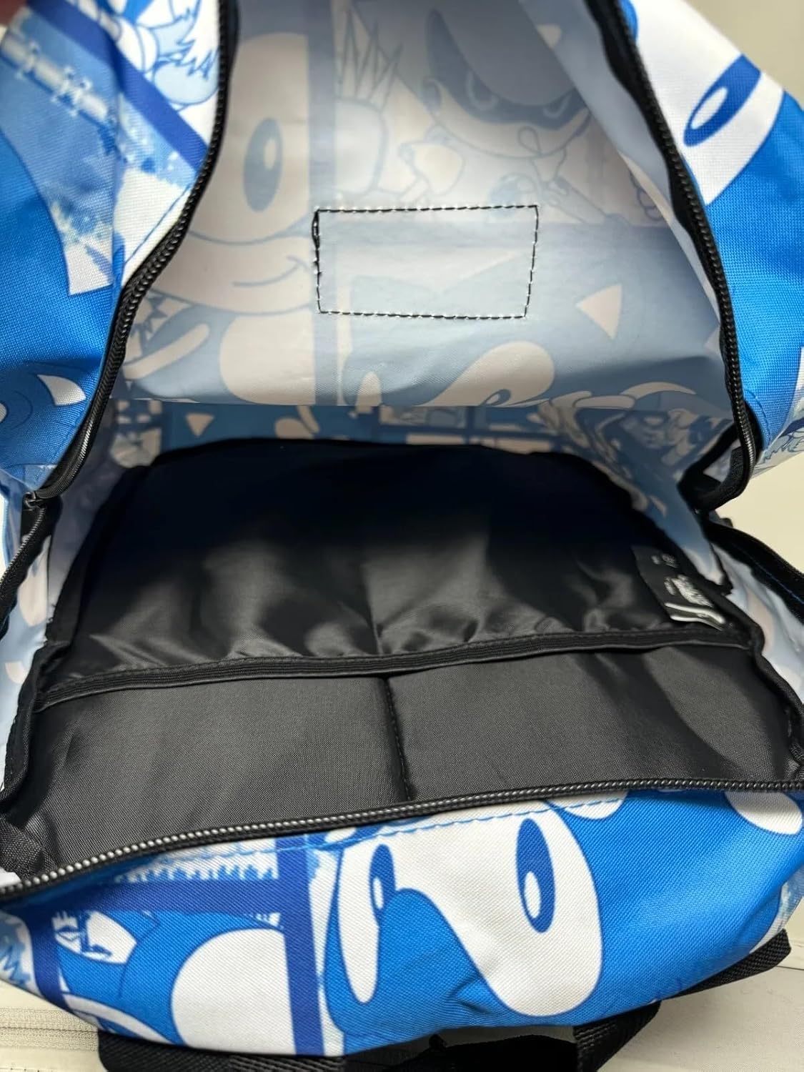 Bioworld Sonic The Hedgehog 16" Backpack with All Over Print