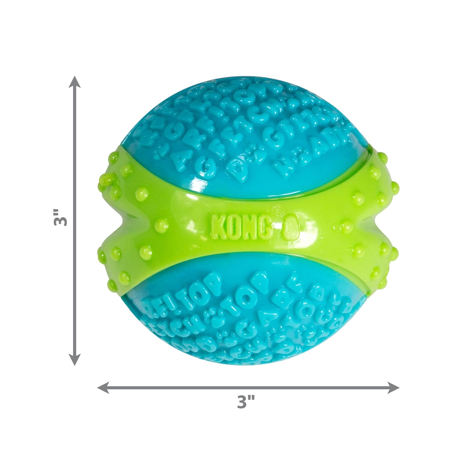 KONG - CoreStrength Ball - Long Lasting Dog Dental and Chew Toy - for Large Dogs