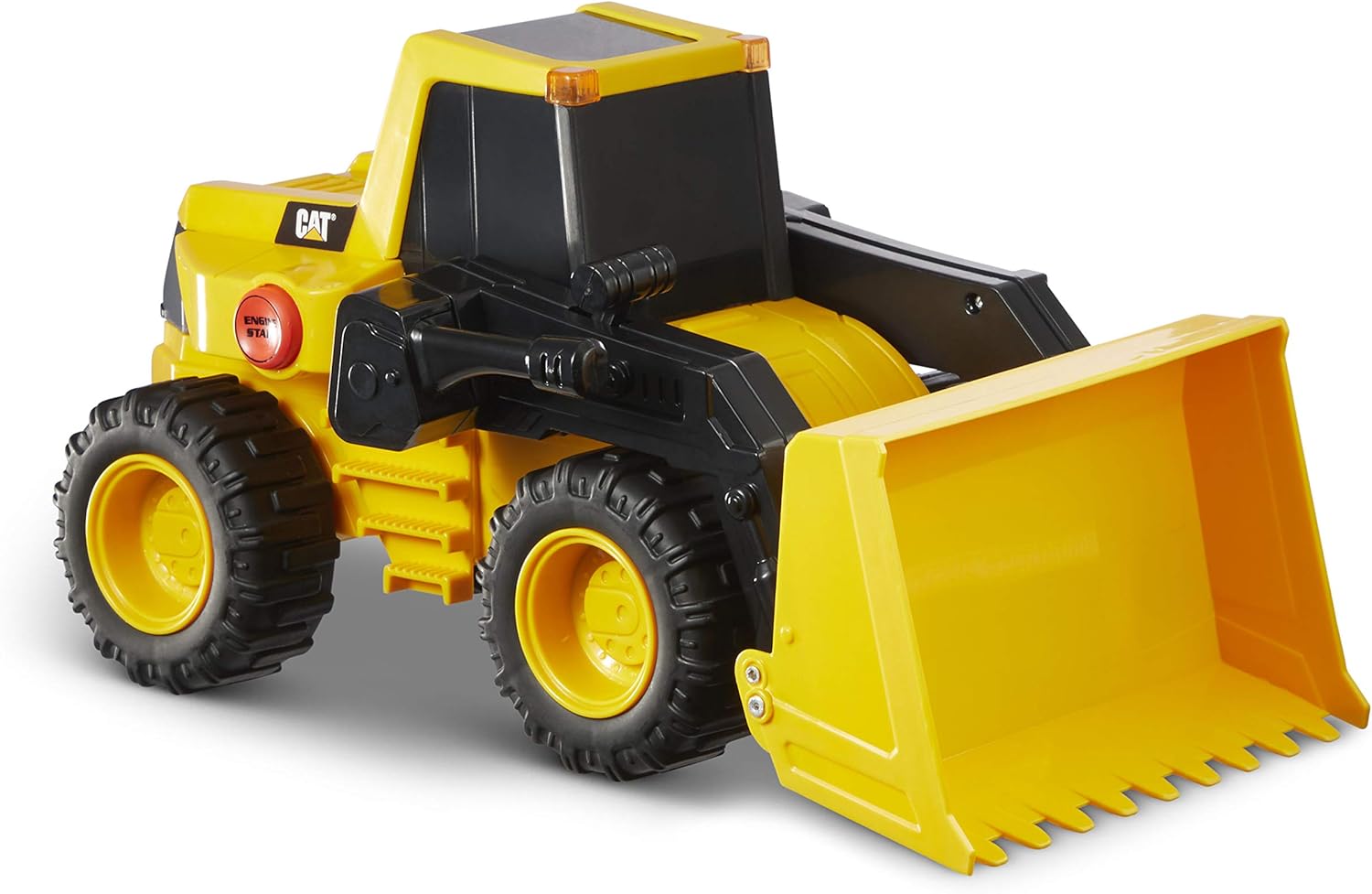 CAT Construction Toys, CAT Construction 11.5" Power Haulers Wheel Loader, Realistic Lights & Sounds, Motion Drive Technology, Working Features, and Interactive Play for Ages 3+