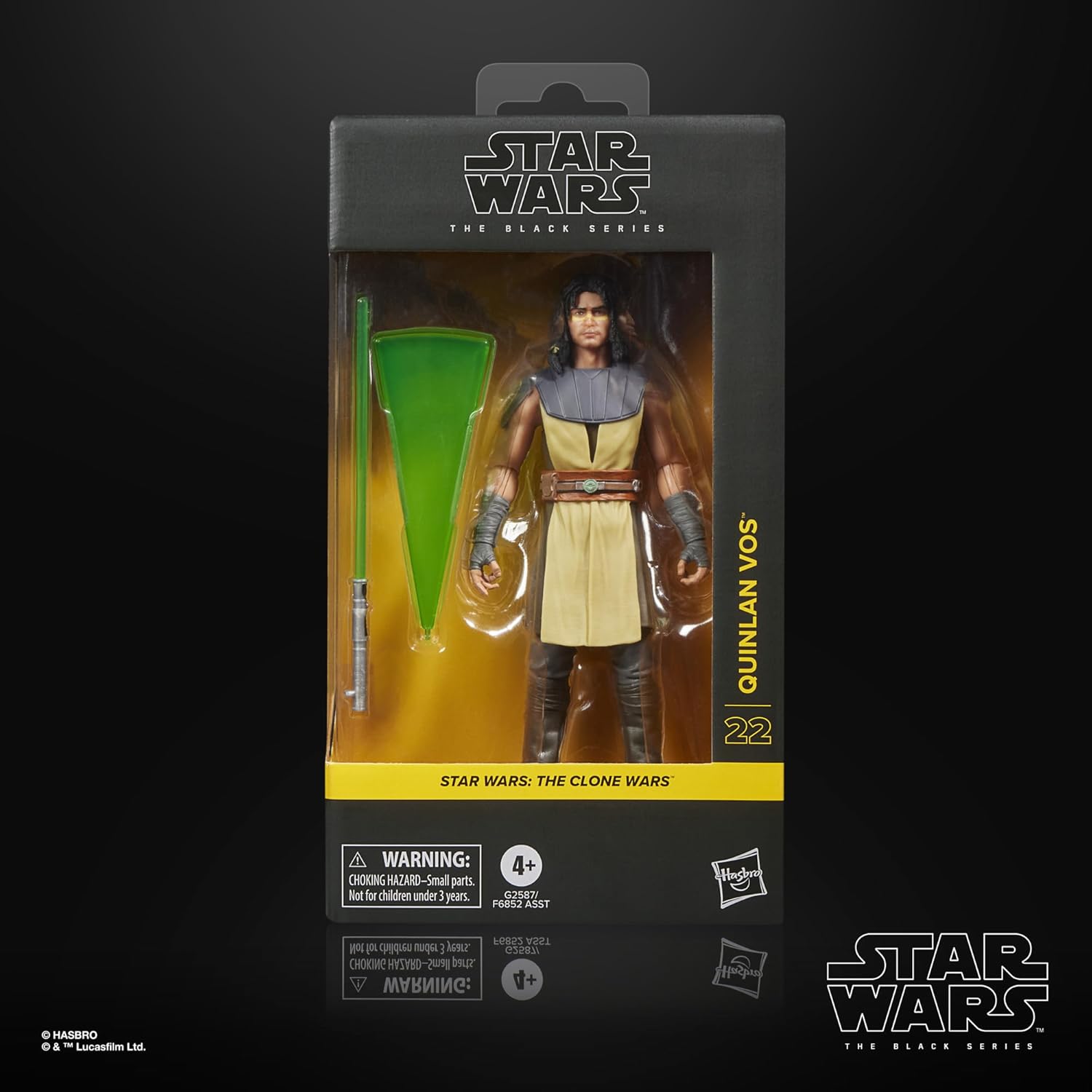 STAR WARS The Black Series Quinlan VOS, The Clone Wars Premium Collectible 6 Inch Action Figure