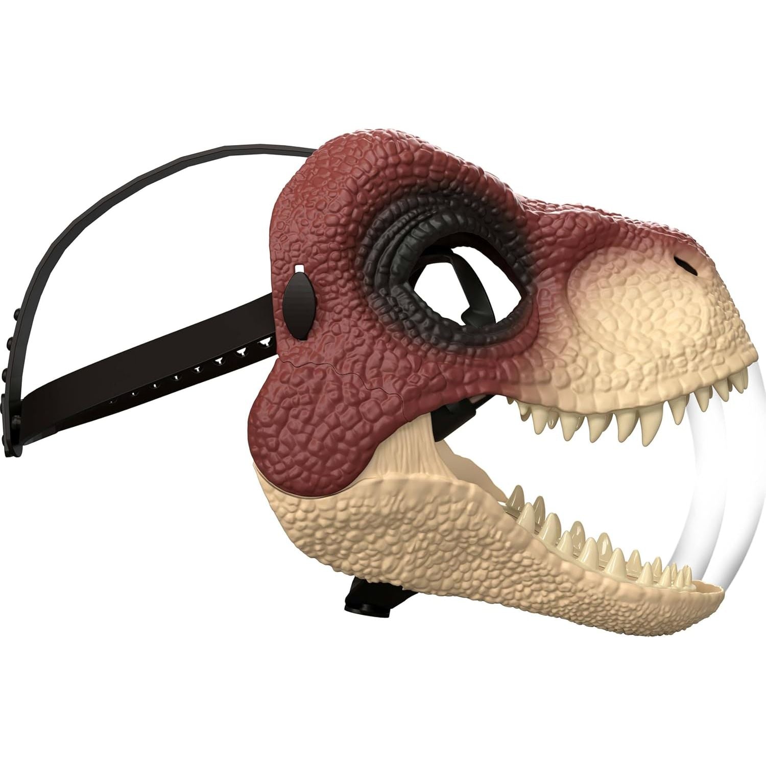 Mattel Jurassic World Rebirth Dinosaur Mask, Role-Play Head Wear, Openable Jaw, Realistic Texture and Color, Adjustable Strap
