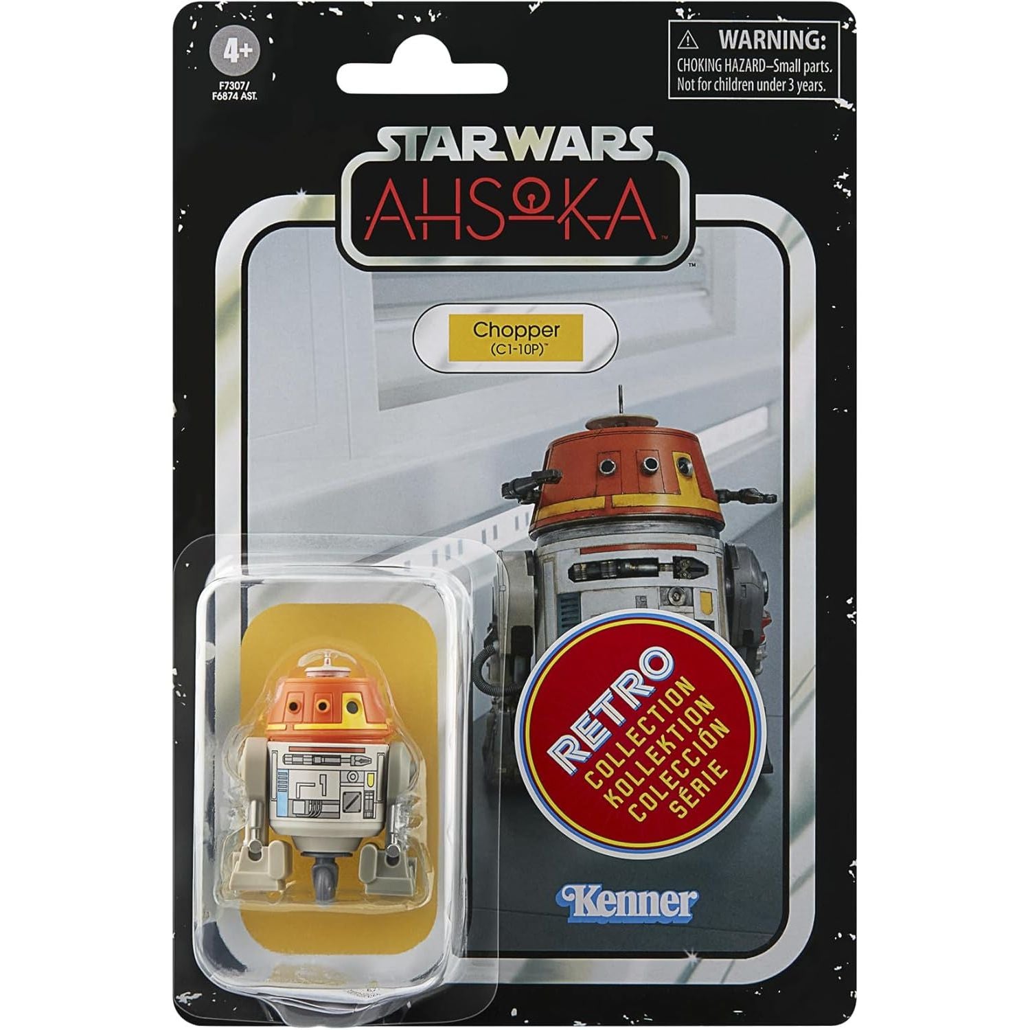 Star Wars - The Retro Collection - Chopper Figure (C1-10P) - Star Wars: Ahsoka- 3.75" Action Figures