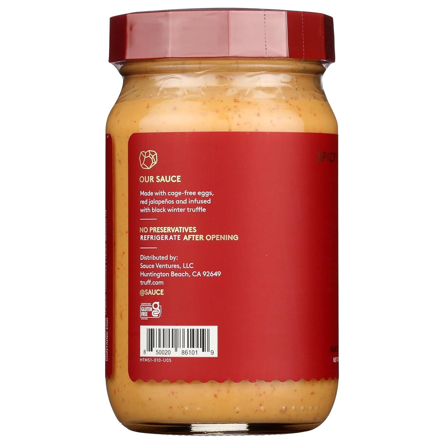 TRUFF Black Truffle Infused Spicy Mayonnaise, 8 FL