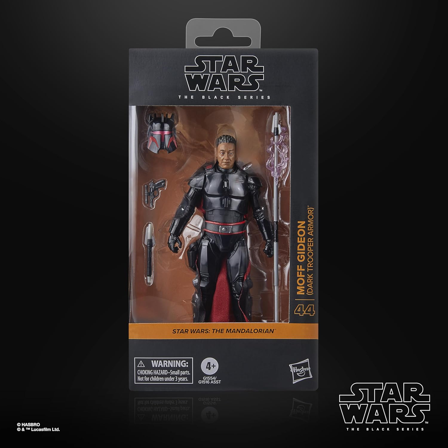 STAR WARS The Black Series Moff Gideon (Dark Trooper Armor), The Mandalorian Premium Collectible 6 Inch Action Figure