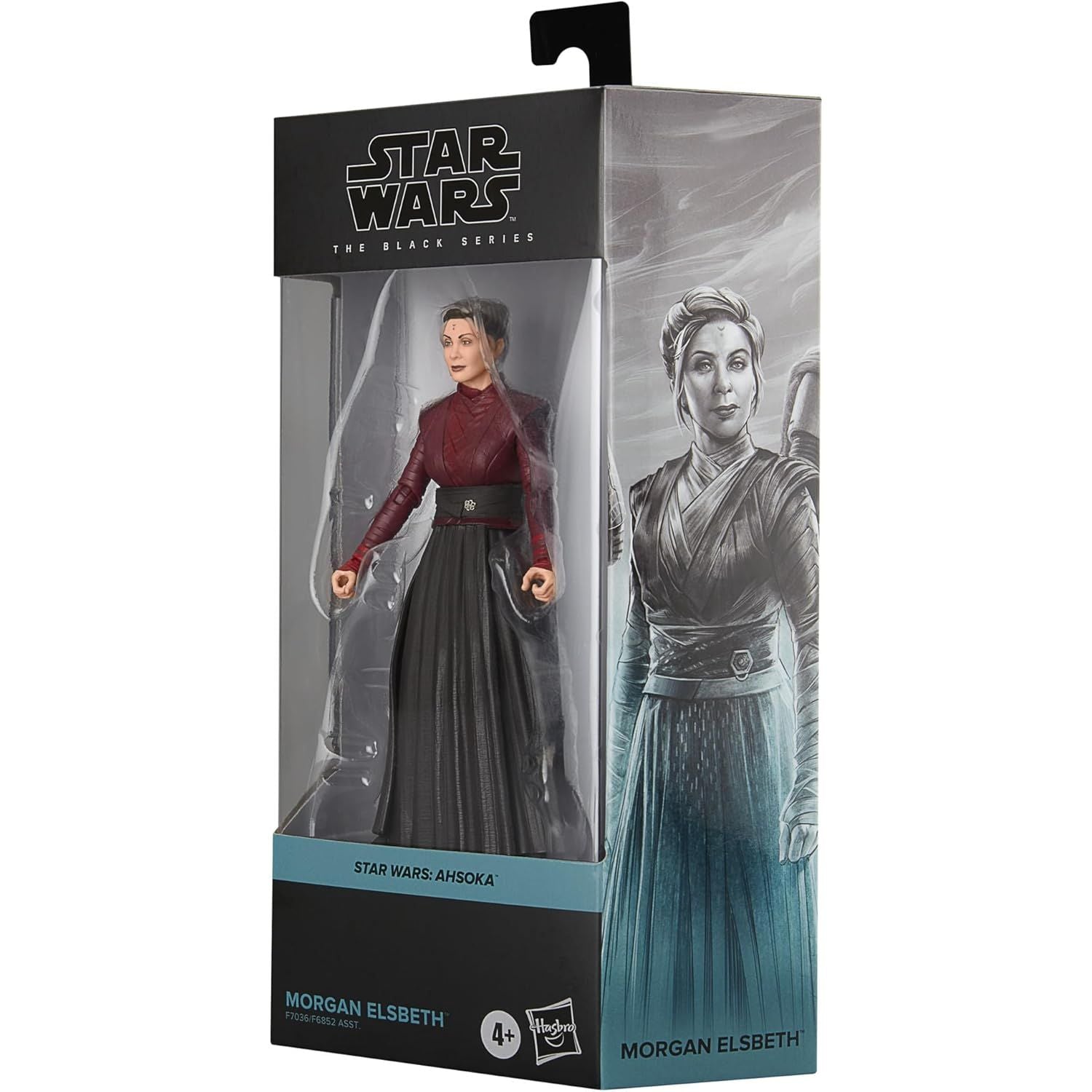 STAR WARS The Black Series Morgan Elsbeth, Ahsoka 6-Inch Action Figures, Ages 4 and Up