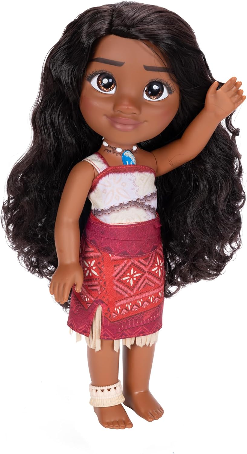 Disney Moana 2 My Singing Friend Moana Doll & Heihei Figure Playset for Girls Officially Licensed, Great Birthday Gift for Kids Girls and Boys