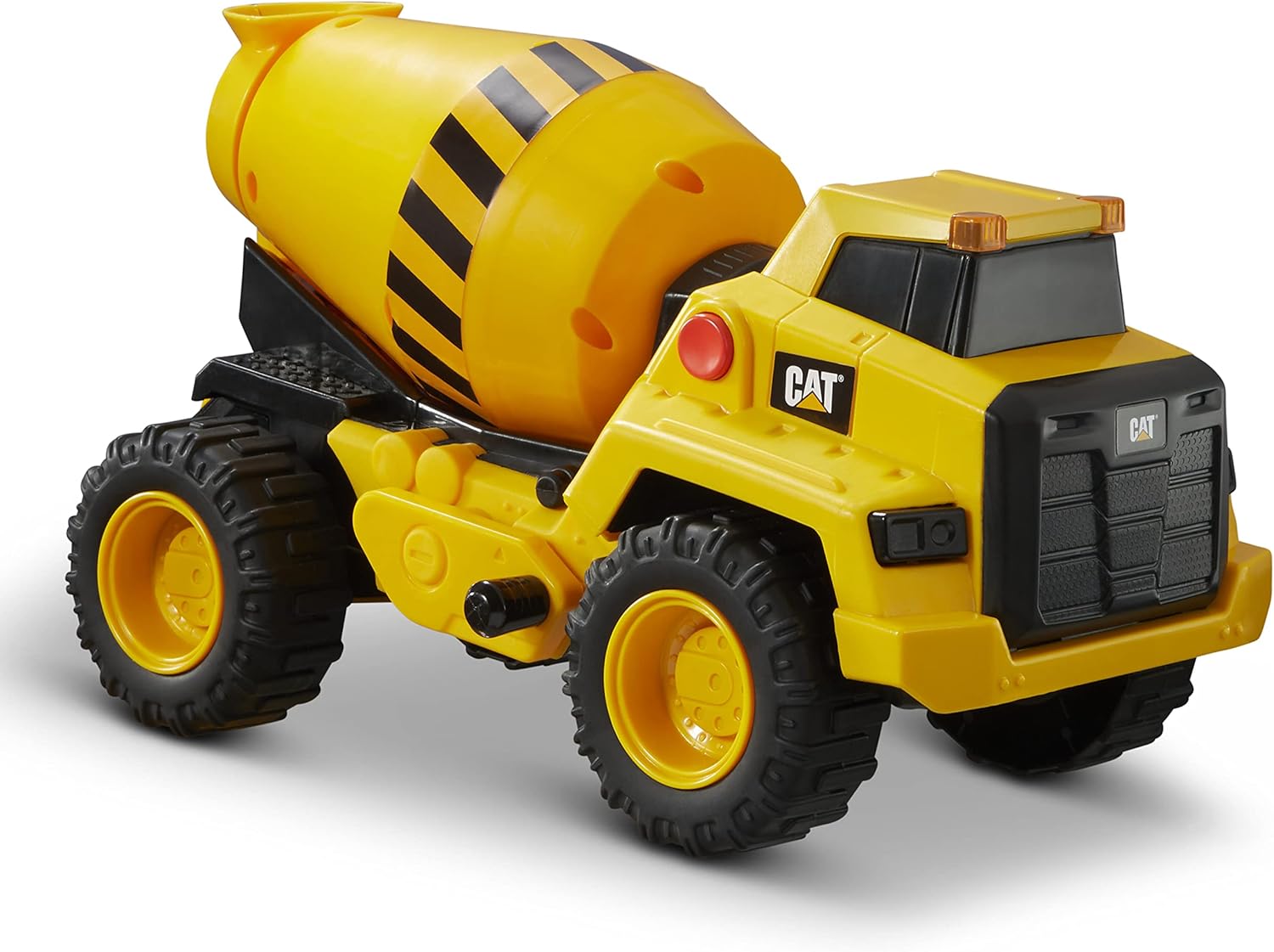 CAT Construction Toys, CAT Construction 11.5" Power Haulers Cement Mixer, Realistic Lights & Sounds, Motion Drive Technology, Working Features, and Interactive Play for Ages 3+