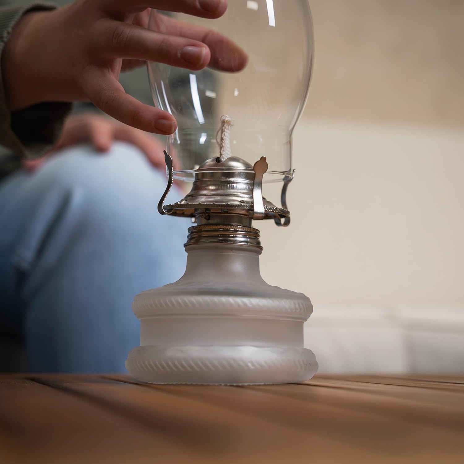 Lamplight Replacement Cotton Flat Wick - 3/4", 3 Count (Pack of 1),White