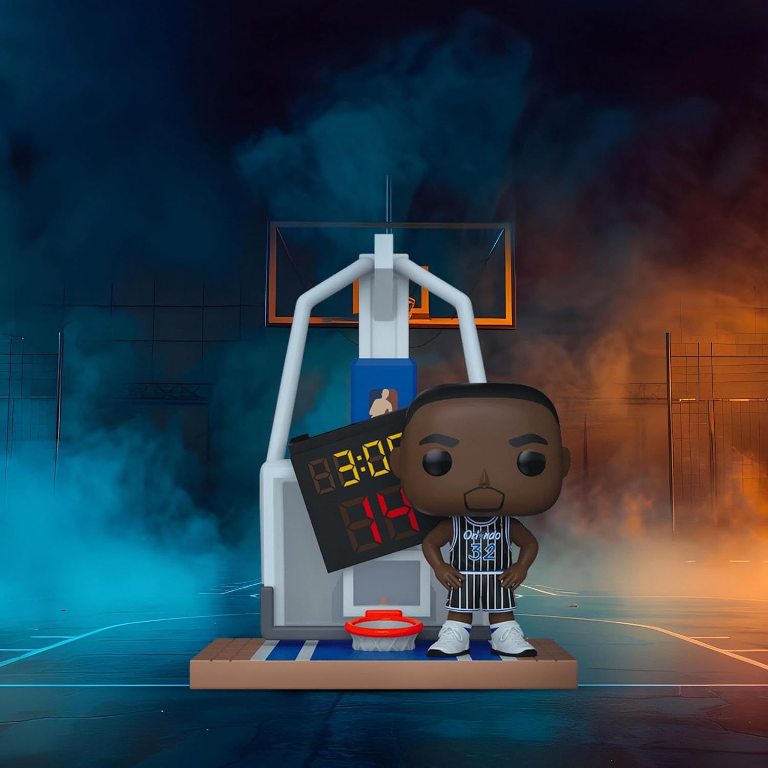 Funko Pop! Deluxe: Magic - Shaquille O'Neal - Shaq with Backboard - Shaquille O'Neal - Collectable Vinyl Figure - Gift Idea - Official Merchandise - Toys for Kids & Adults - Sports Fans