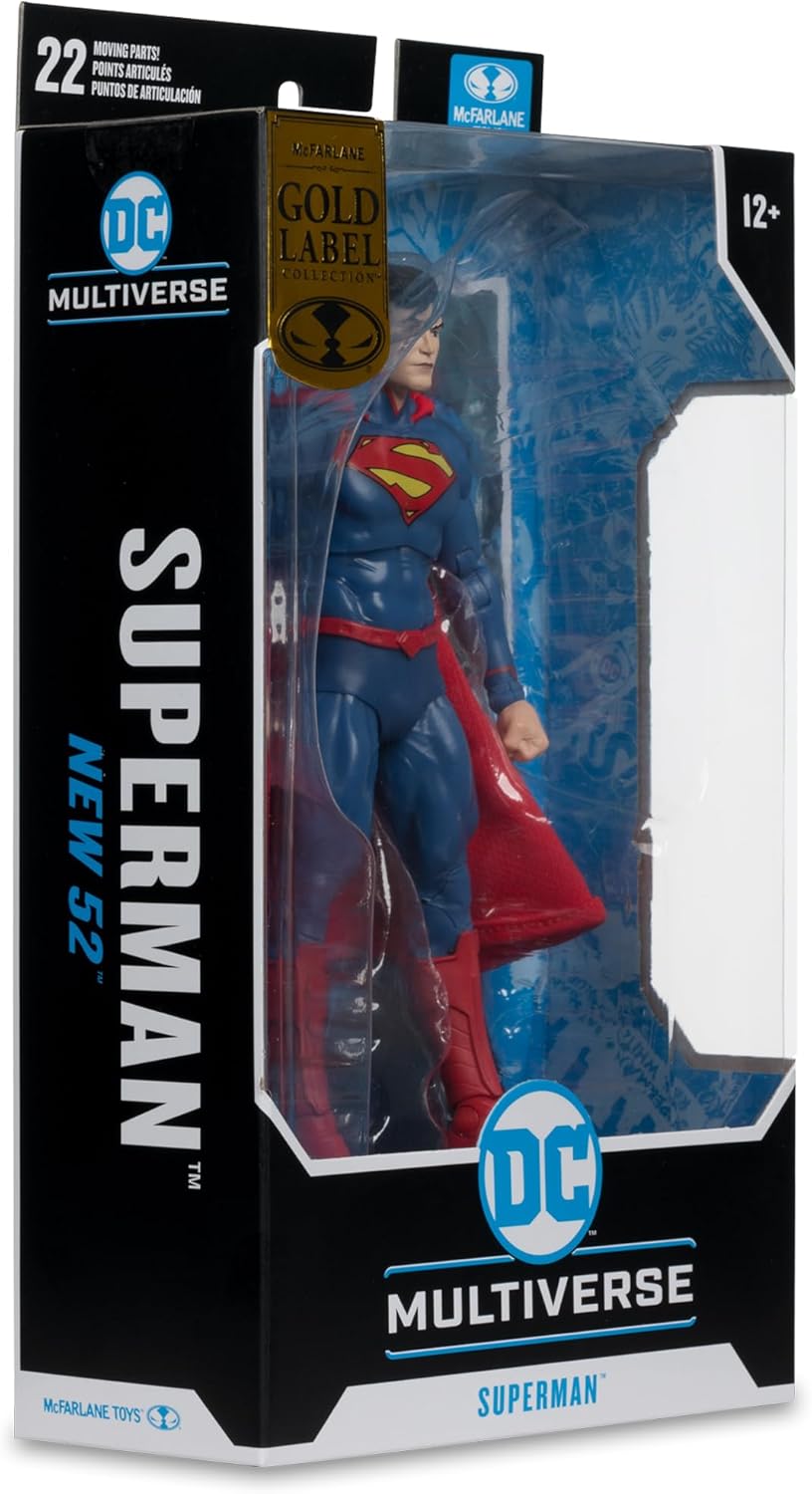 McFarlane The New 52 DC Multiverse Action Figure Superman (Gold Label) 18 cm