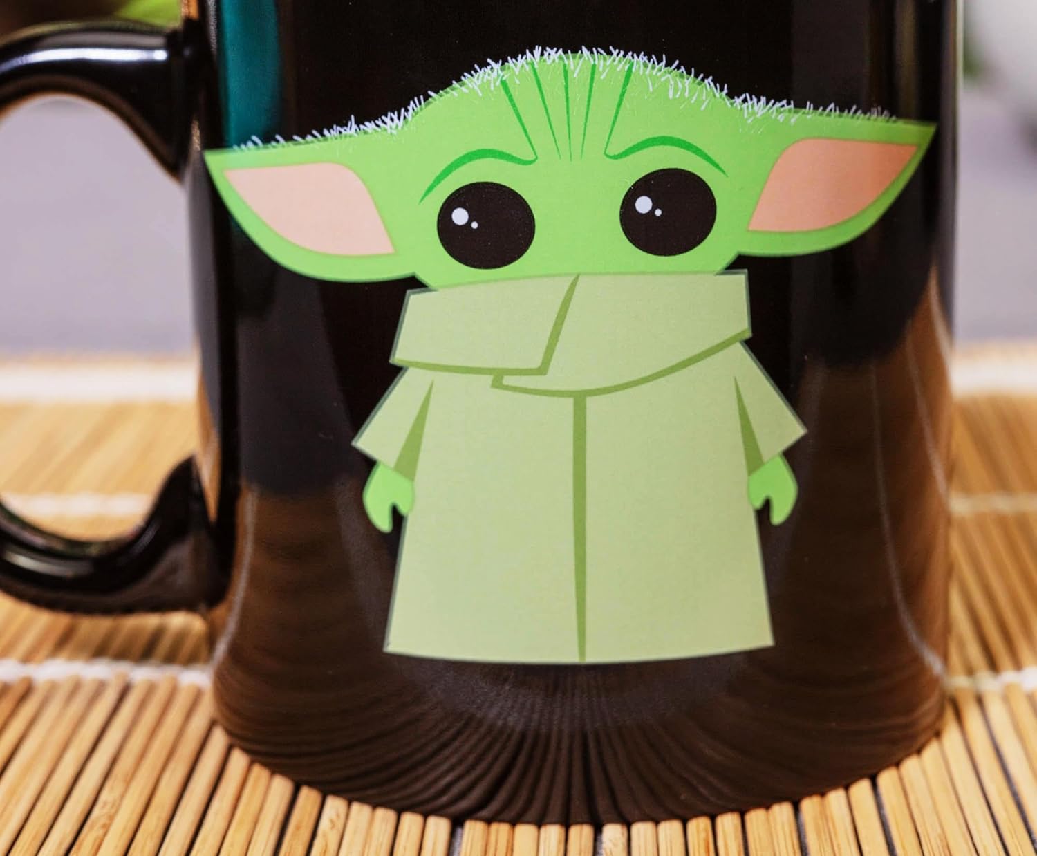 Silver Buffalo Star Wars The Mandalorian The Child Stands Ceramic Coffee Mug, 20-Ounces