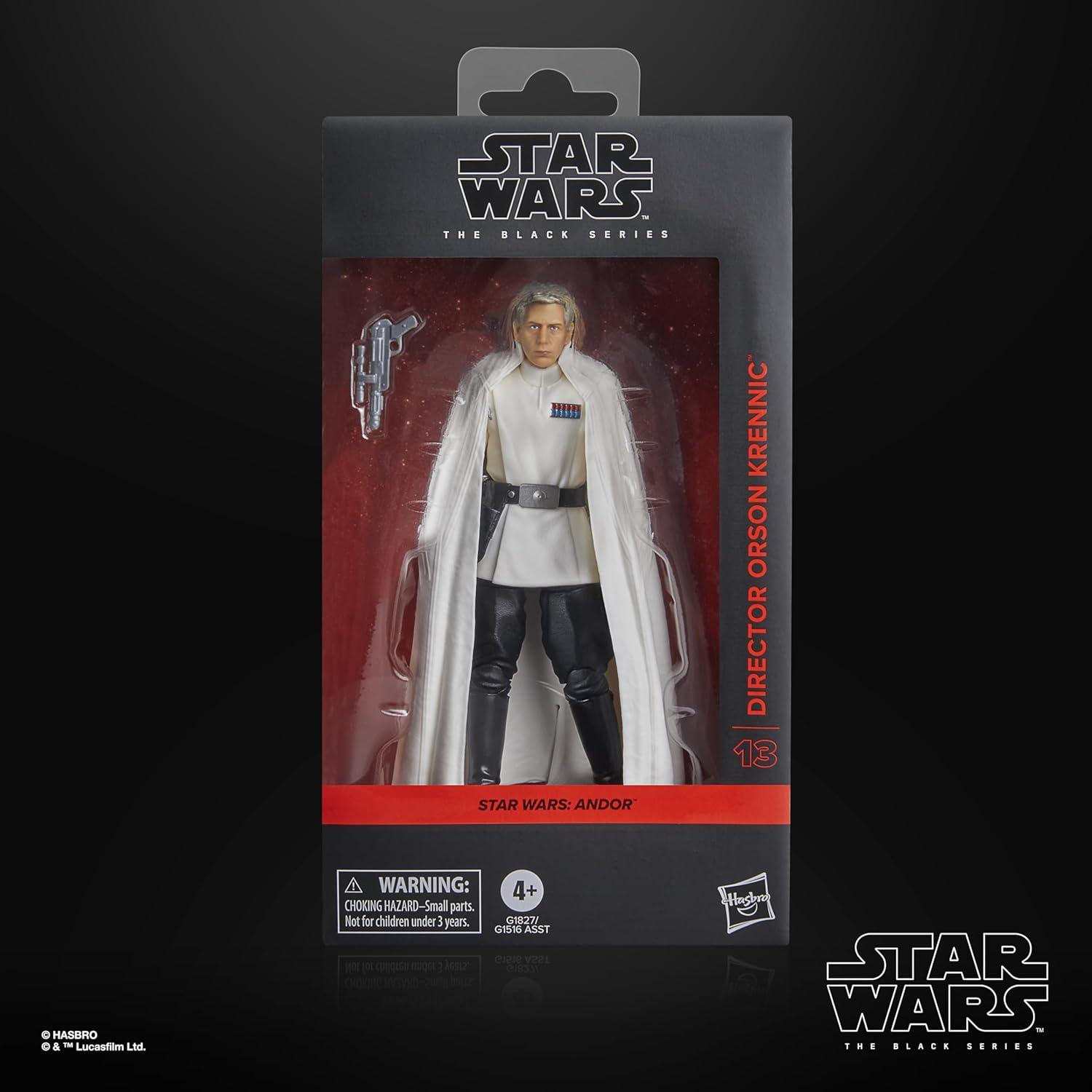 STAR WARS The Black Series Director Orson Krennic, Andor Collectible 6 Inch Action Figure