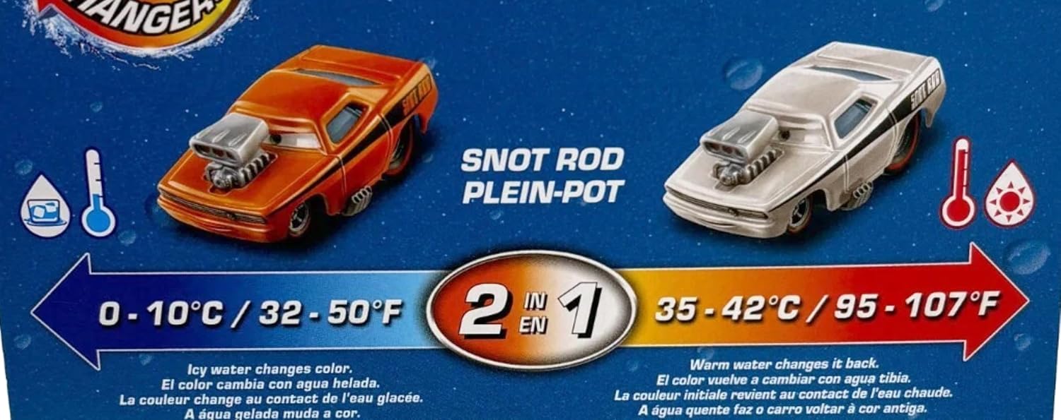 Disney Cars 1/55 Scale Colour Changing Car Snot Rod | Disney Cars Car Snot Rod Colour Changing 1/55 Scale