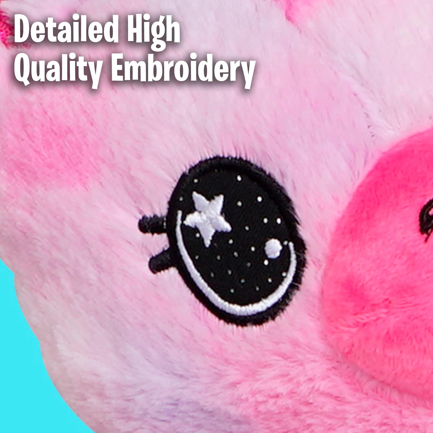 Ontel Star Belly Dream Lites, Stuffed Animal Night Light, Magical Pink And Purple Unicorn - Projects Glowing Stars & Shapes In 6 Gentle Colors, As Seen On TV