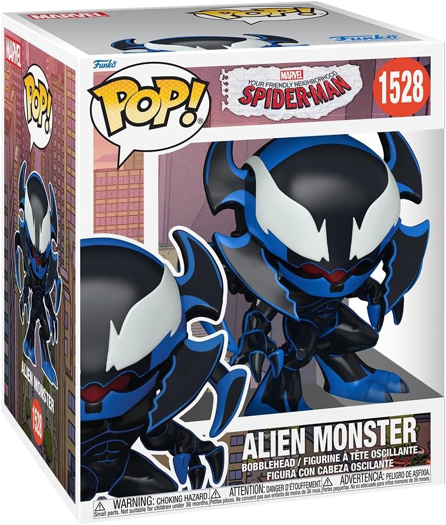 Funko Pop! Super: Friendly Neighborhood Spider-Man - Alien Monster