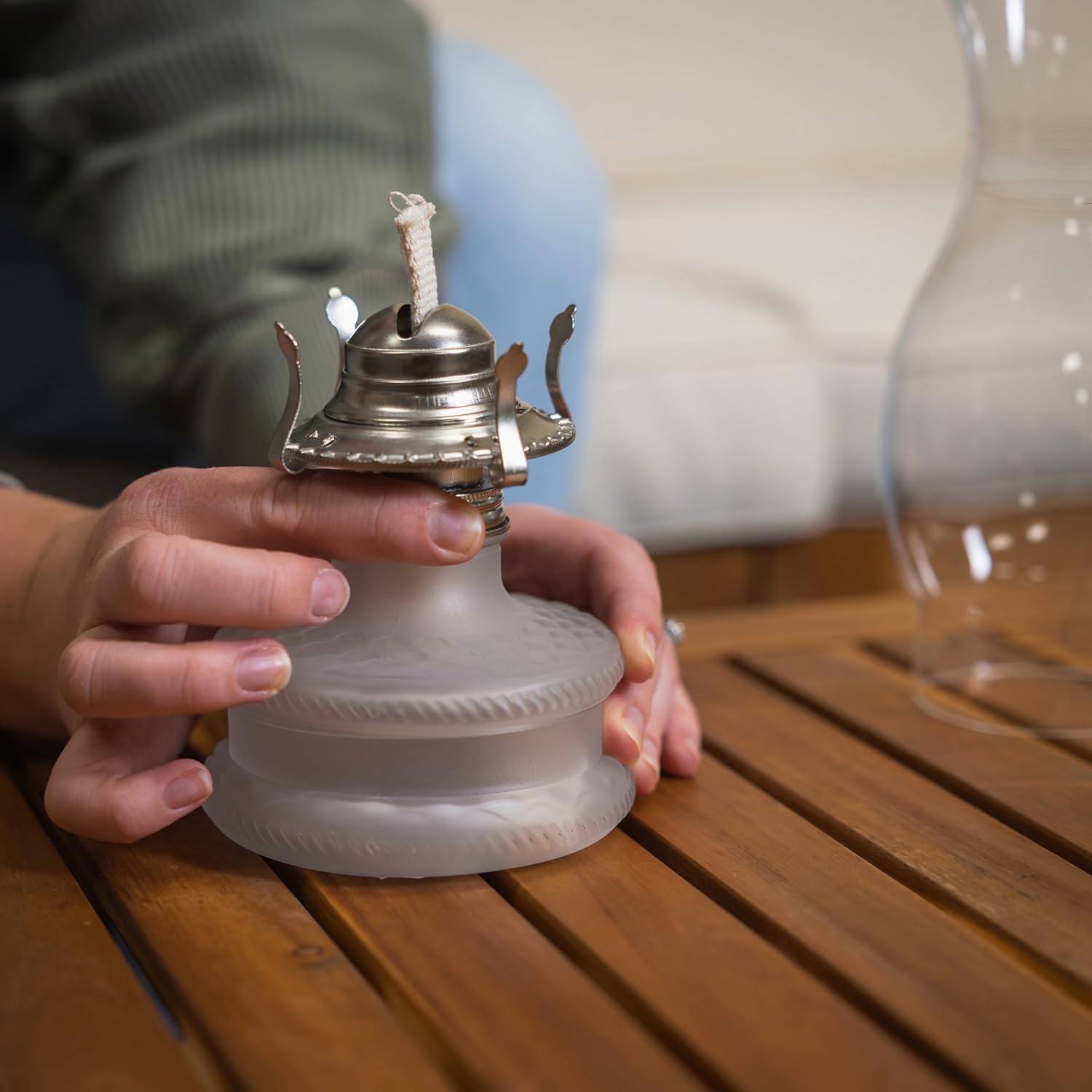 Lamplight Replacement Cotton Flat Wick - 3/4", 3 Count (Pack of 1),White