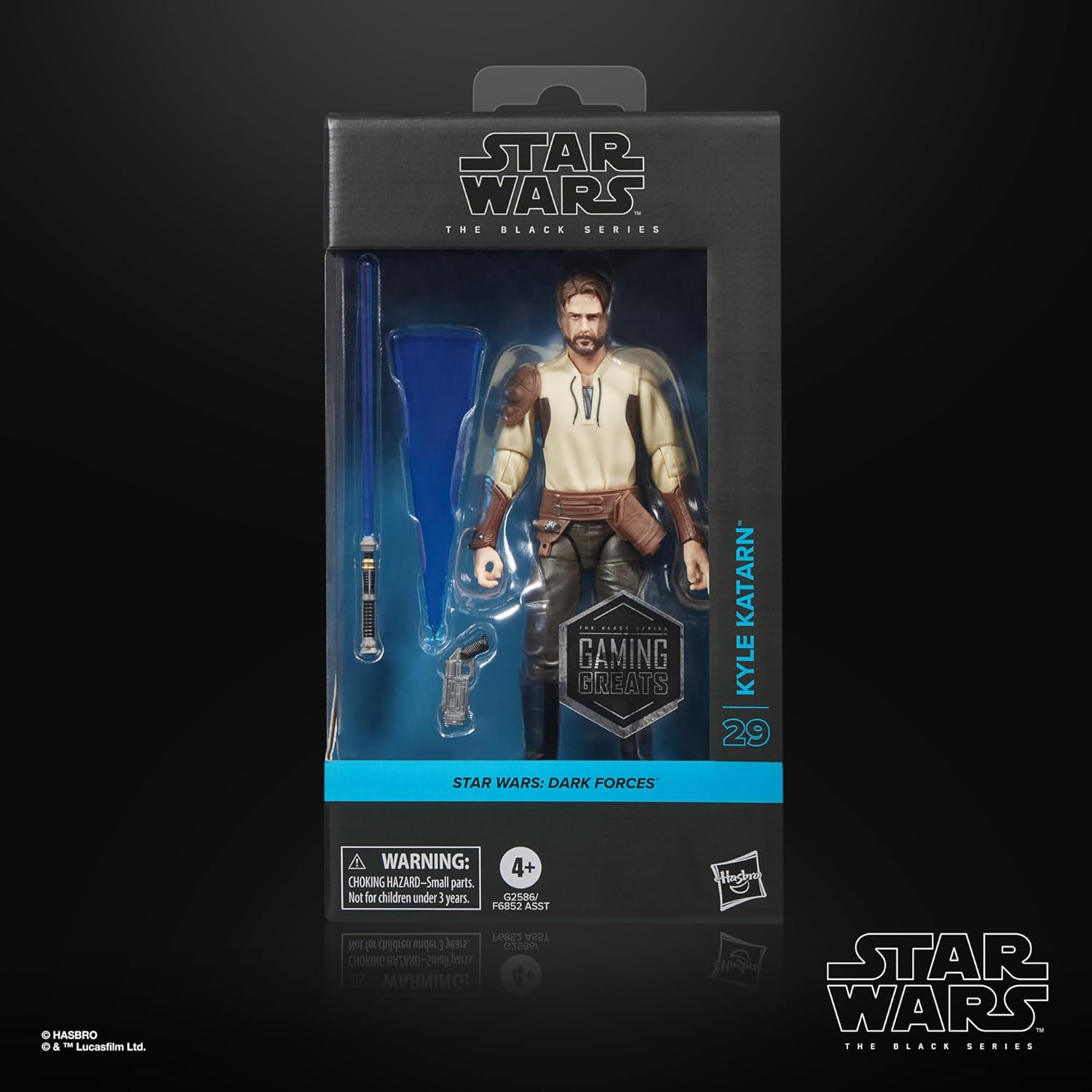 STAR WARS The Black Series Gaming Greats Kyle Katarn, Dark Forces Premium Collectible 6 Inch Action Figure