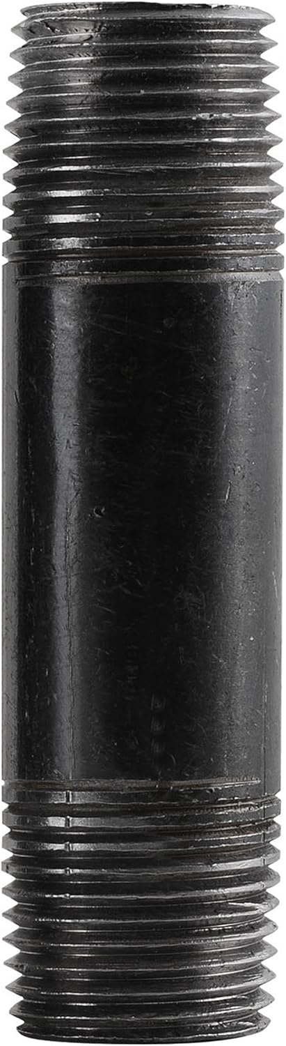 LDR Industries 308 18X412 Black Pipe Nipple, 1/8" x 4-1/2", 1/8-Inch X 4-1/2-Inch, Size: 1/8-Inch X 4-1/2-Inch