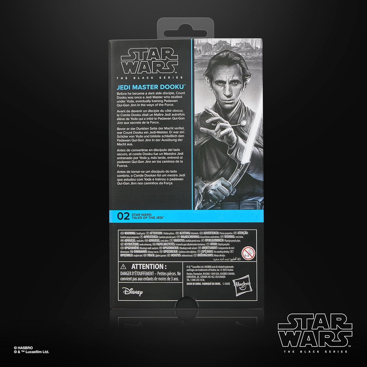 STAR WARS The Black Series Jedi Master Dooku, Tales of The Jedi Premium Collectible 6 Inch Action Figure
