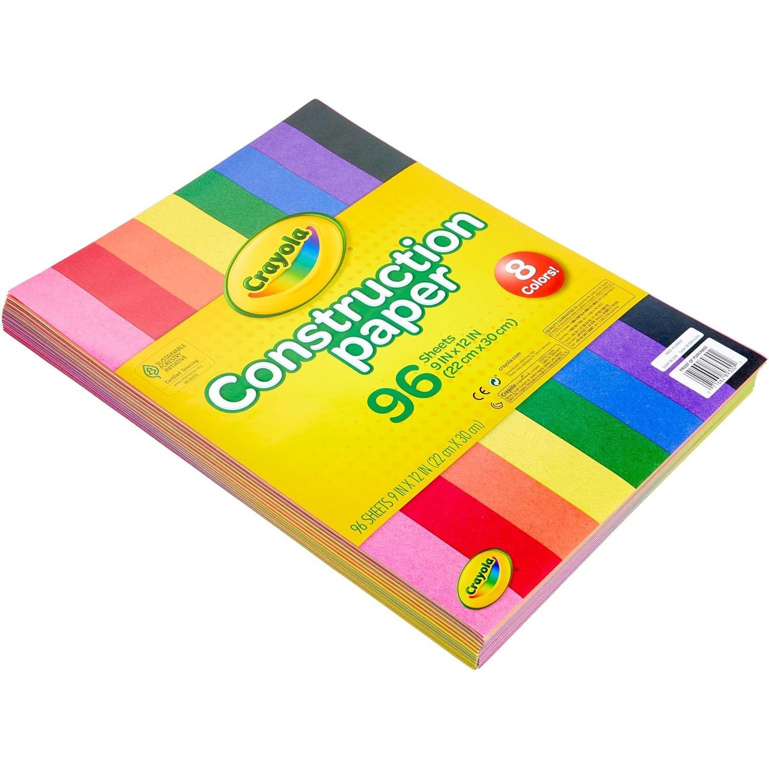Crayola Construction Paper 96 Sheets