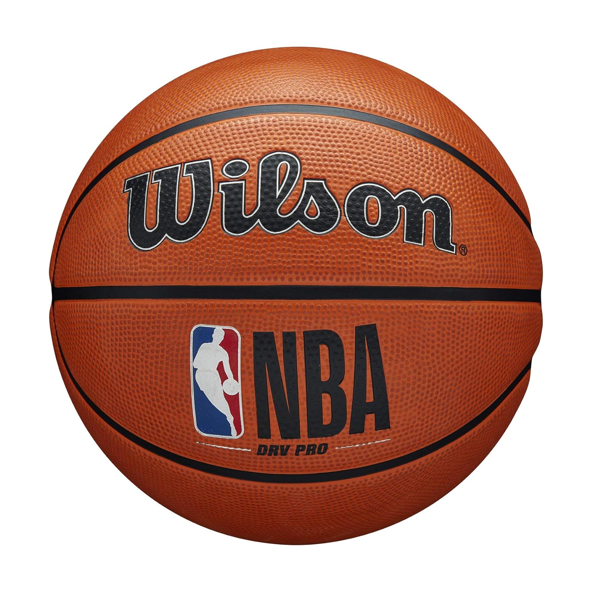 Wilson Basketball, NBA DRV Pro Model, Outdoor, Tackskin Rubber