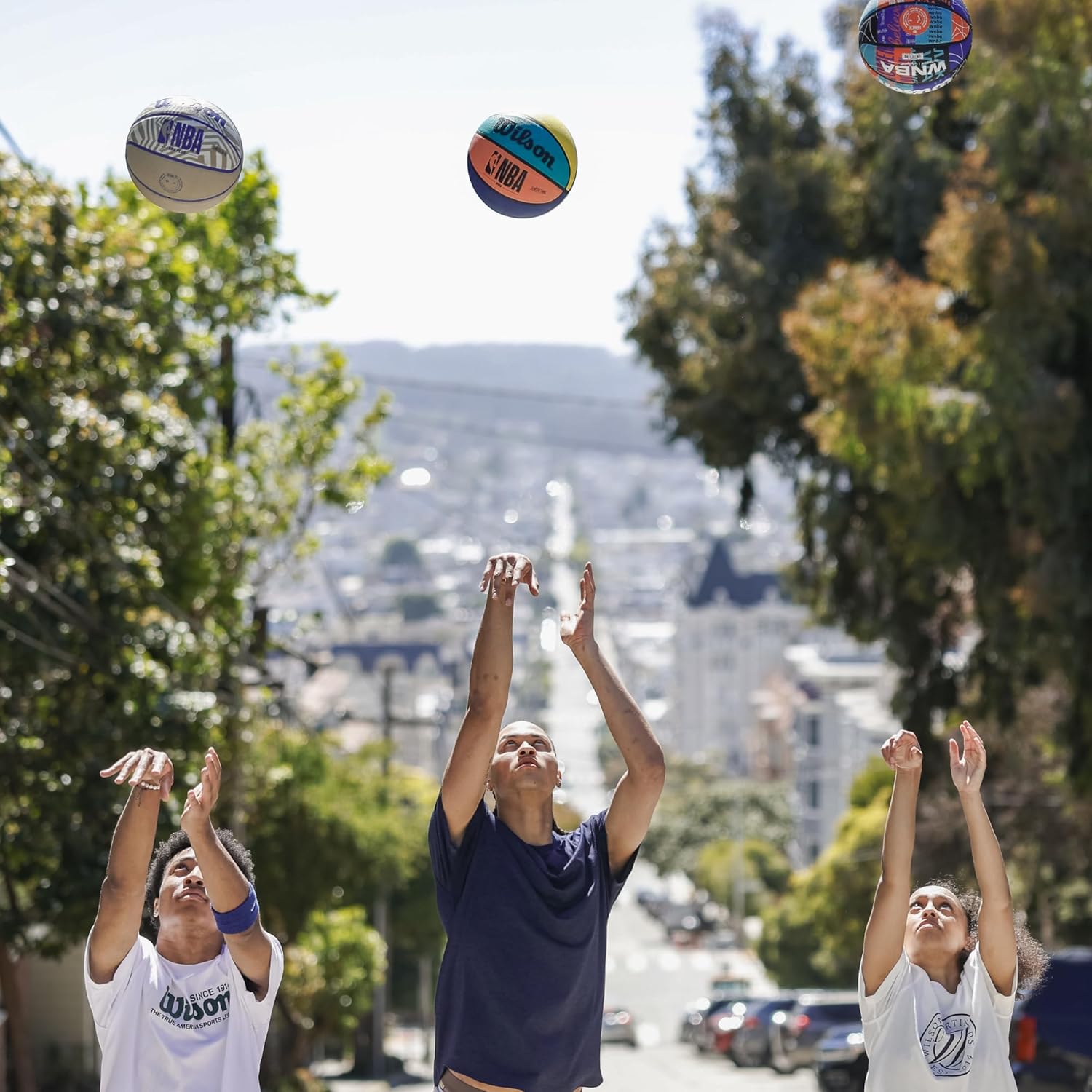 Wilson Basketball, NBA DRV Pro Model, Outdoor, Tackskin Rubber